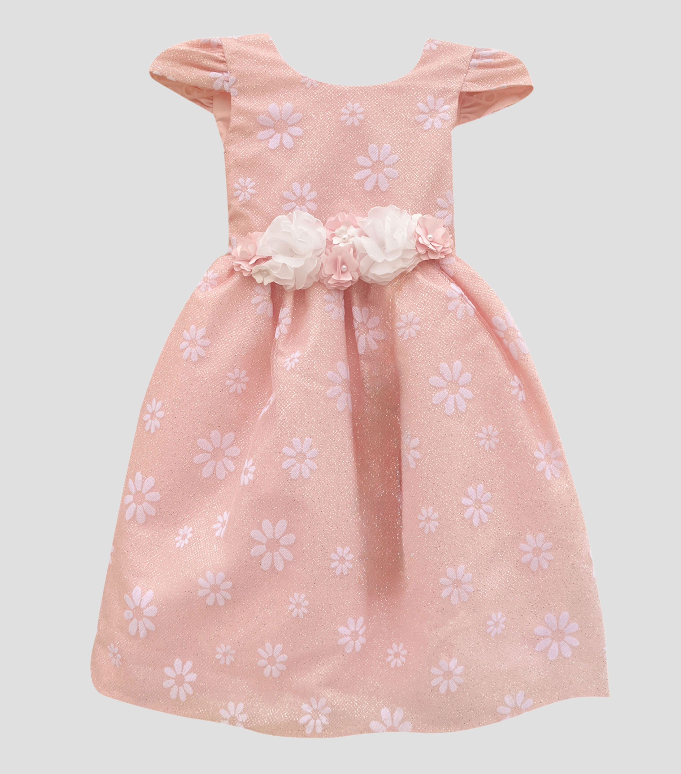 Vestido Con Tul Fino
