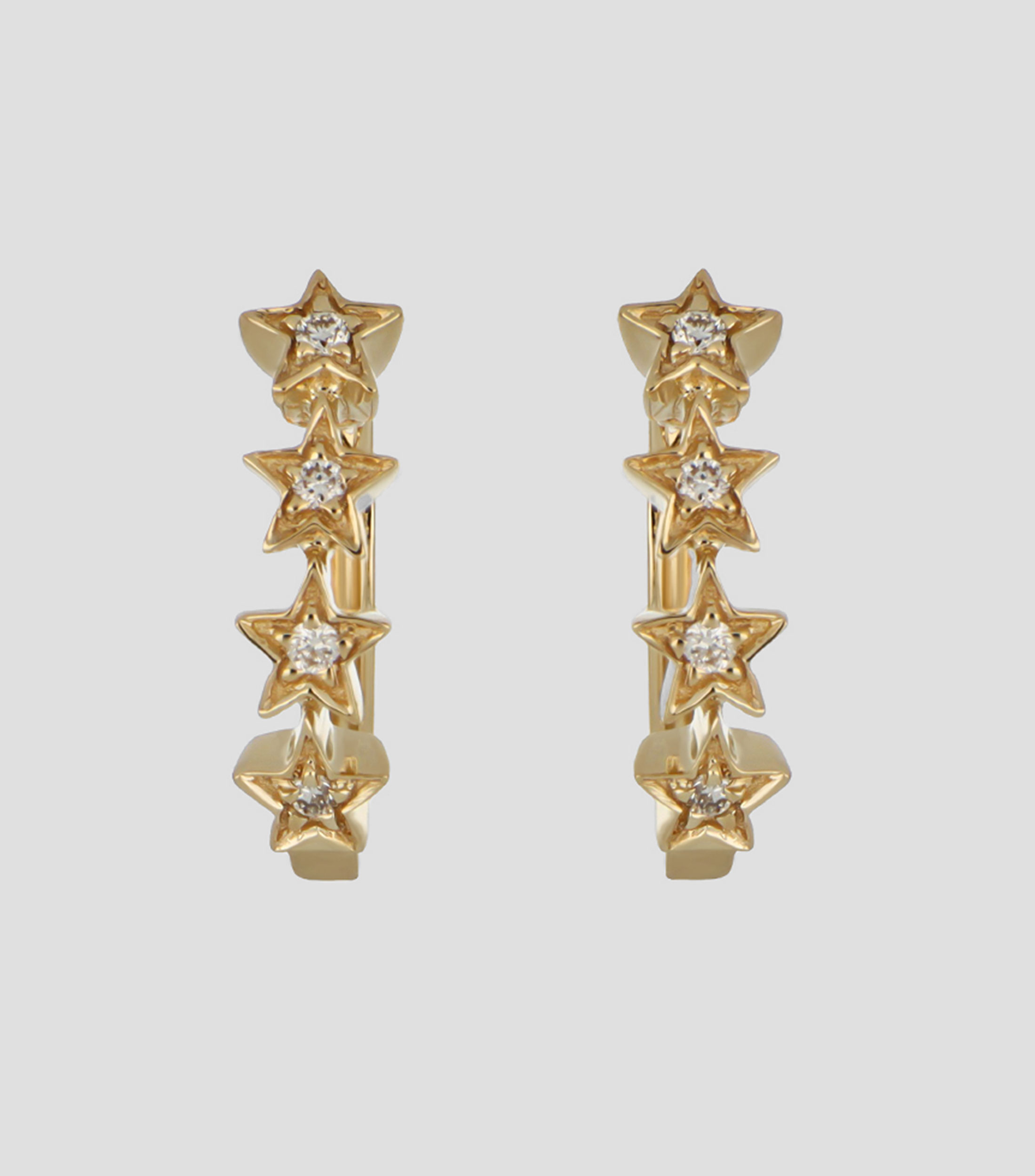 Aretes en Oro de 18 kilates Mujer