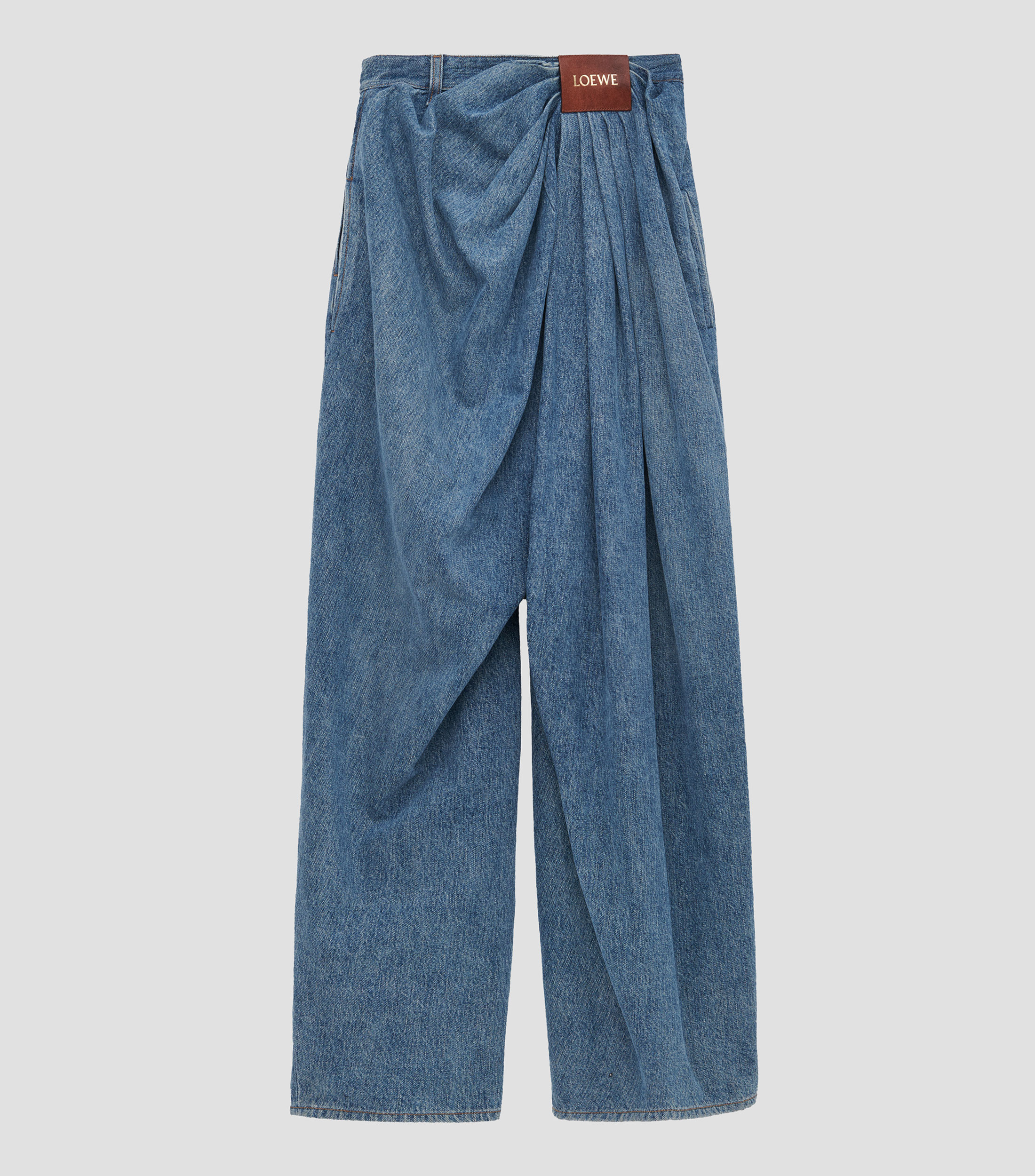 Jeans de corte amplio Mujer