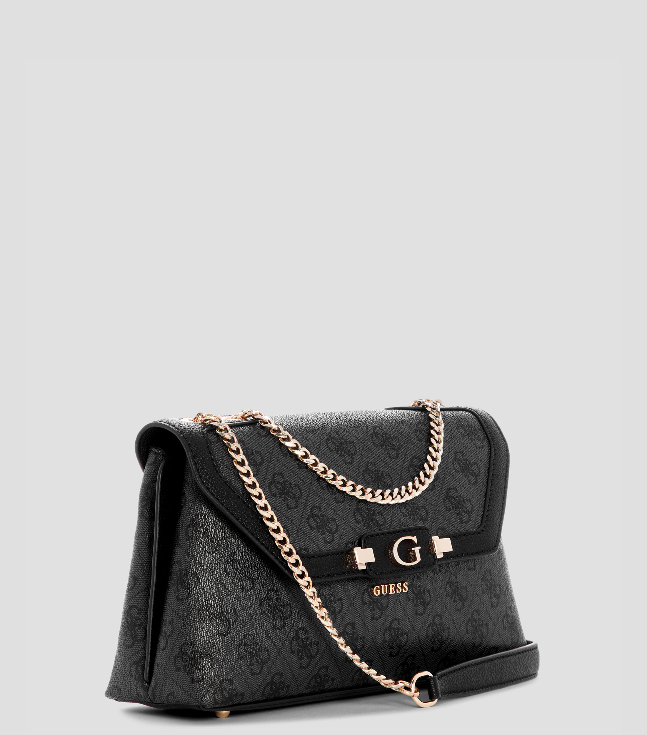 Bolsa crossbody negro Lindsey Convertible estampada Mujer