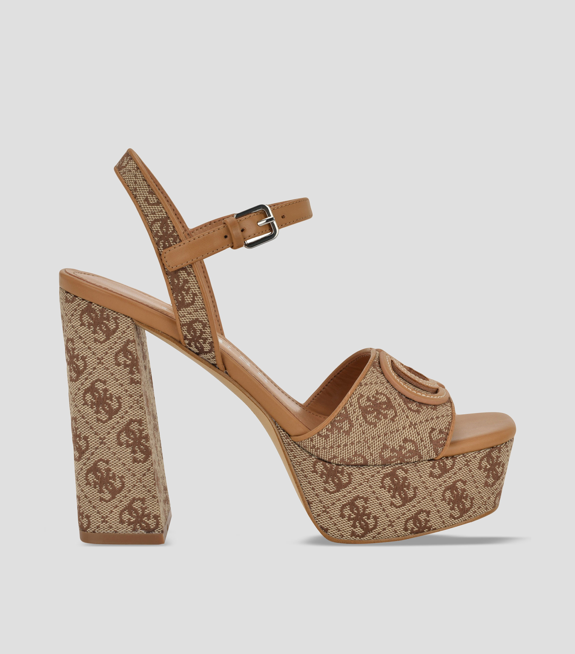 GUESS Sandalia De Tacón Gelya Para Mujer : GUESS