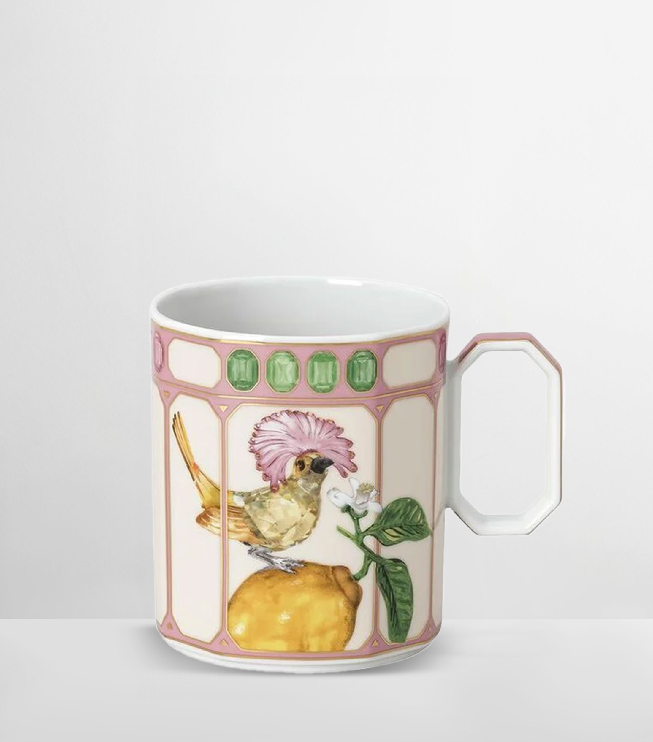 Taza Swarovski IDYLLIA floral