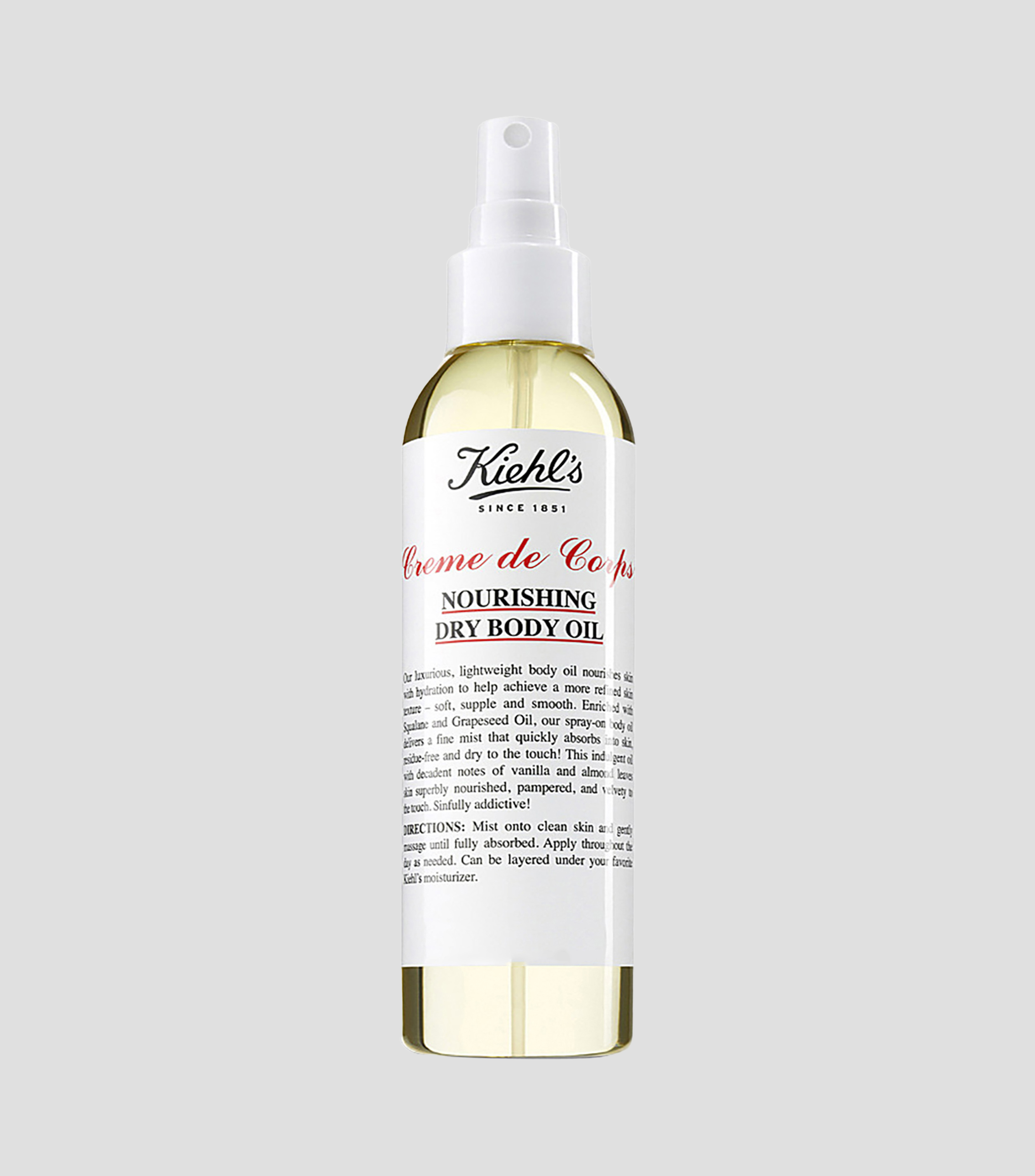 Crema Corporal, Creme de Corps Nourishing Dry Body Oil, 250 ml