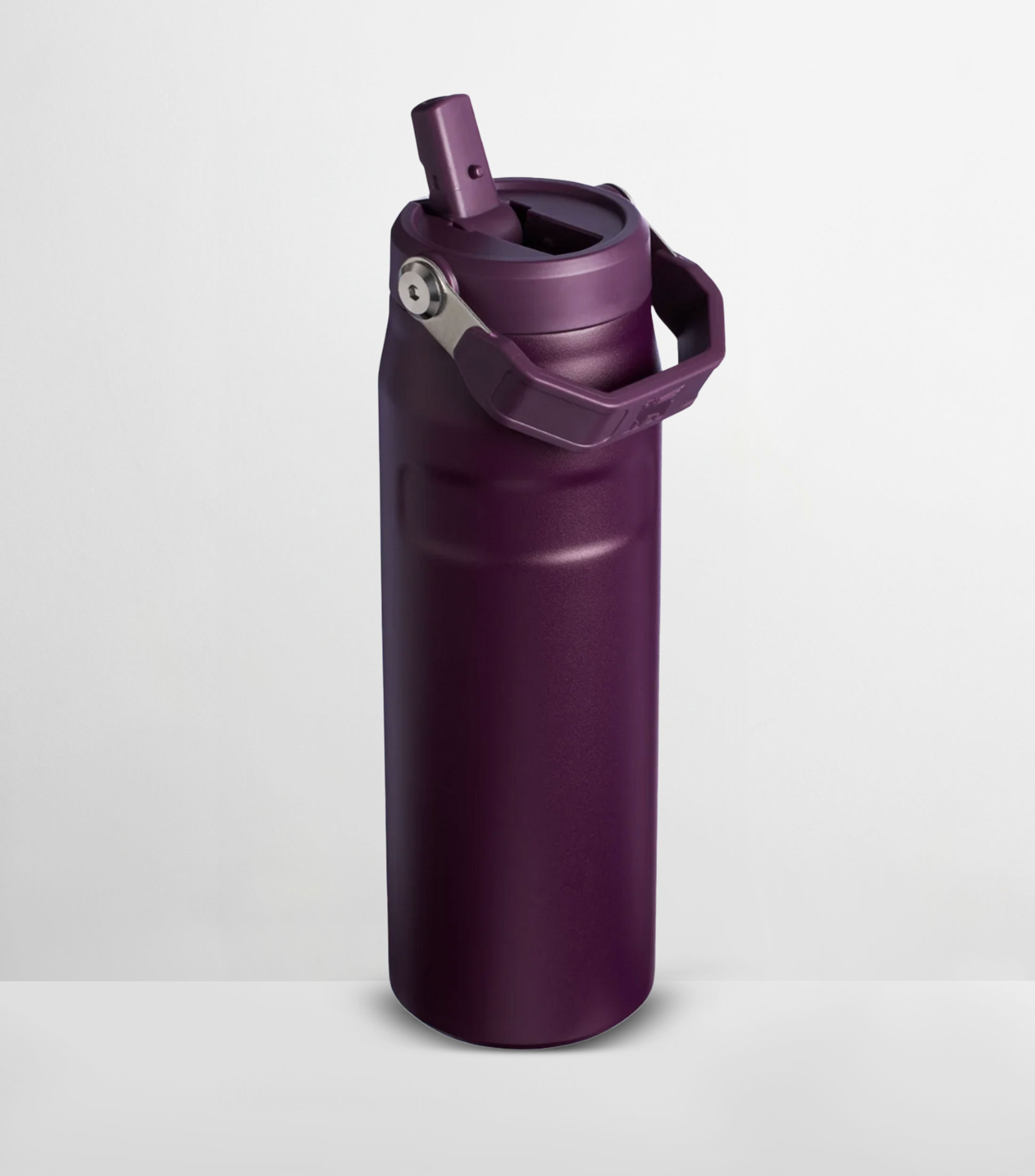 Termo Stanley IceFlow Aerolight Flip Straw Plum en acero inoxidable, 709 ml