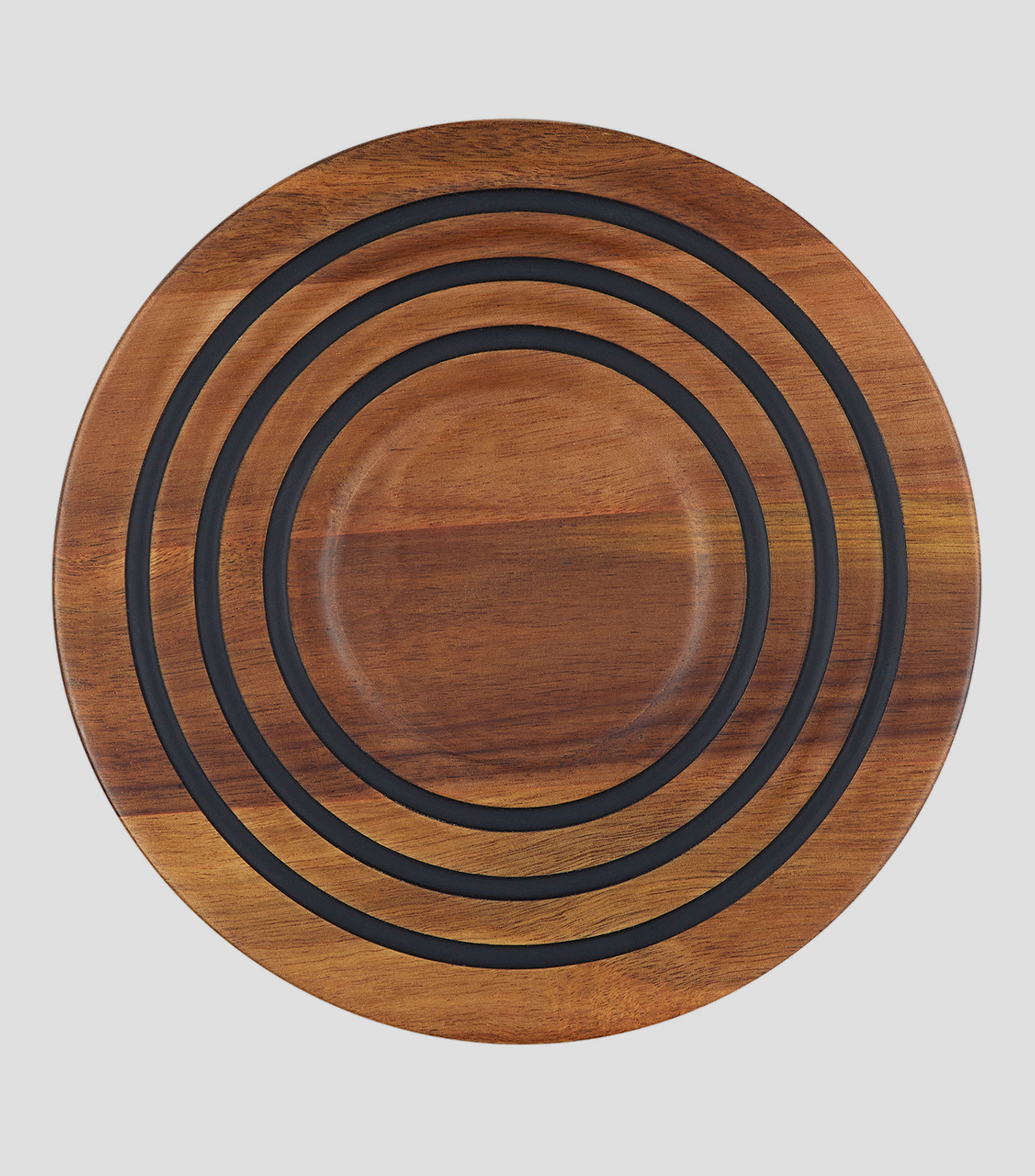 Tabla de madera con aros magneticos