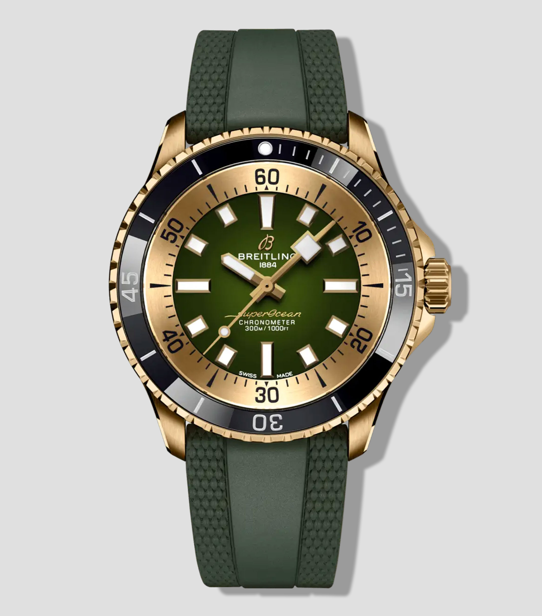 Reloj para Hombre Superocean Automatic 42 deportivo dorado