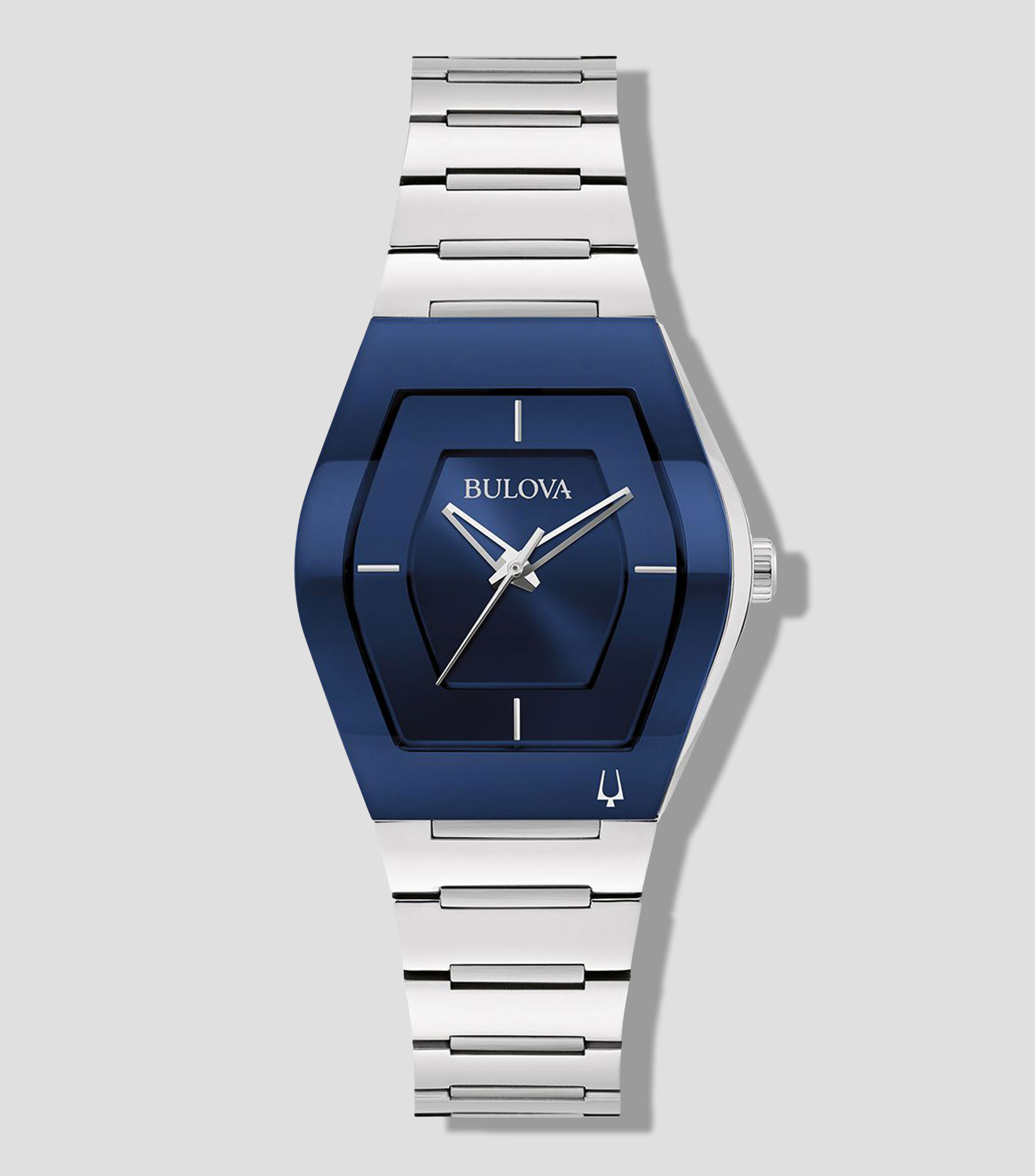 Reloj para Mujer Futuro de Vestir, Plateado y Azul