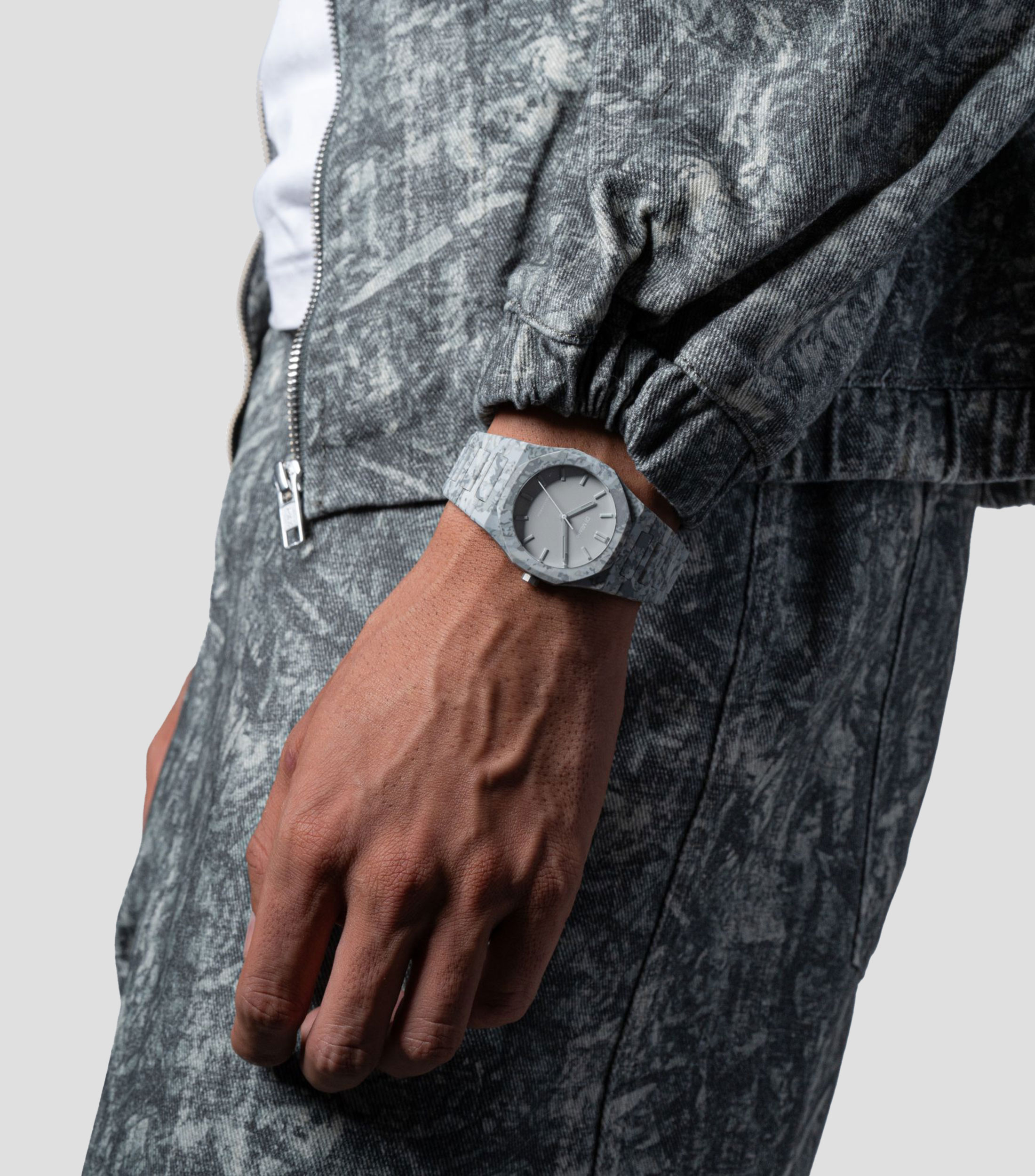 Reloj para hombre Urban Camo Casual Gris