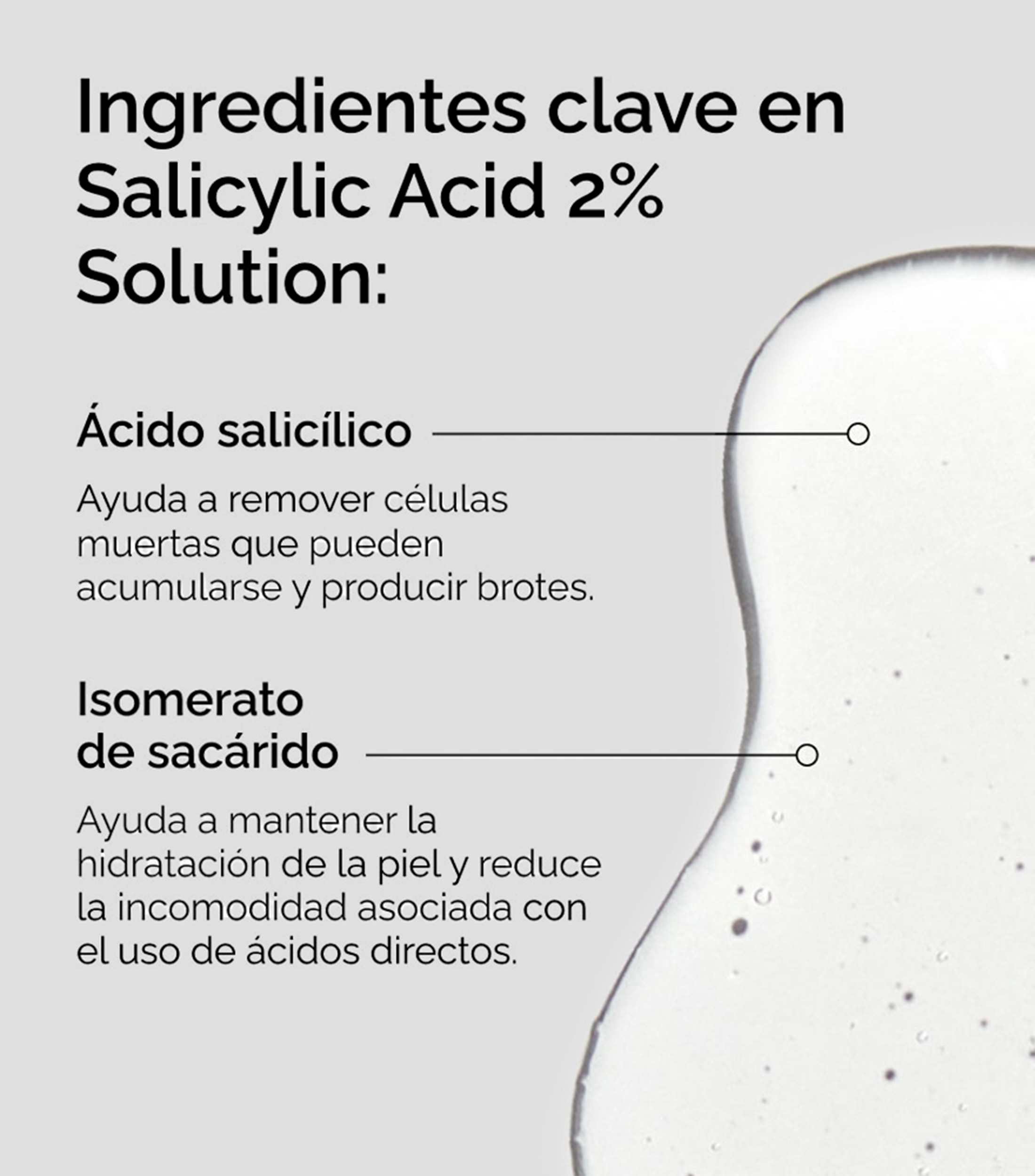 Sérum facial exfoliante Salicylic Acid 2 Solution, 30 ml