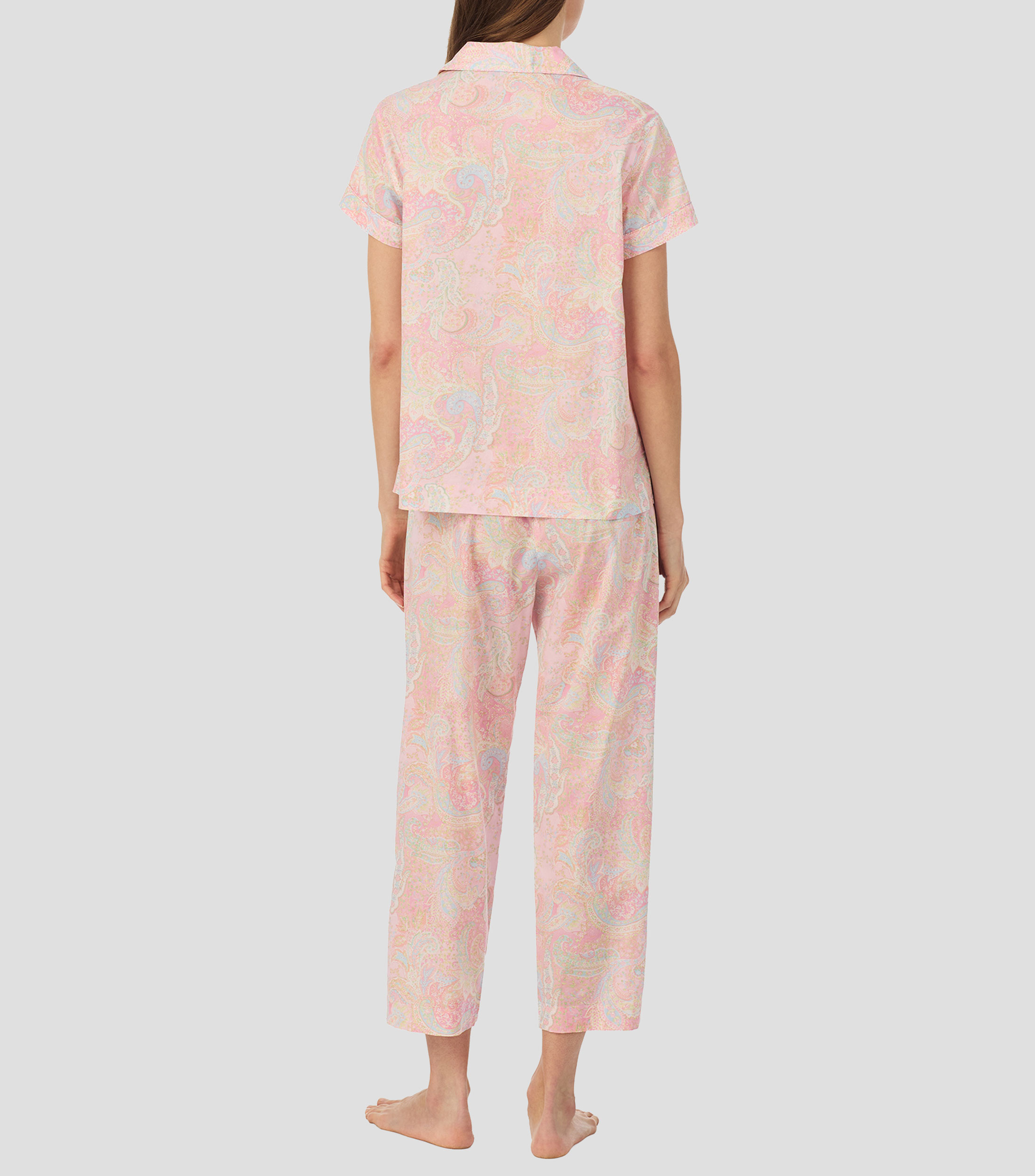 Conjunto de pijama Lauren de manga corta y pantalón corto Mujer