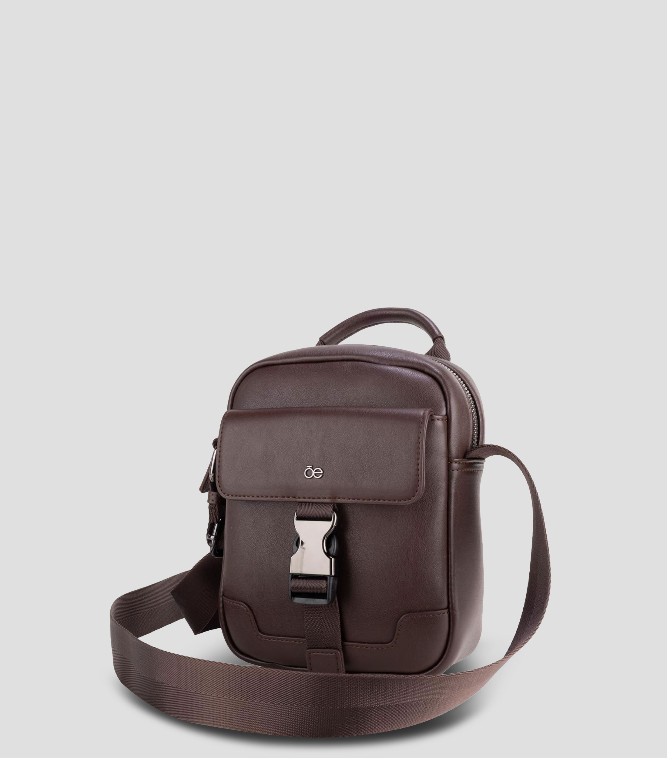 Messenger con detalle texturizado Hombre