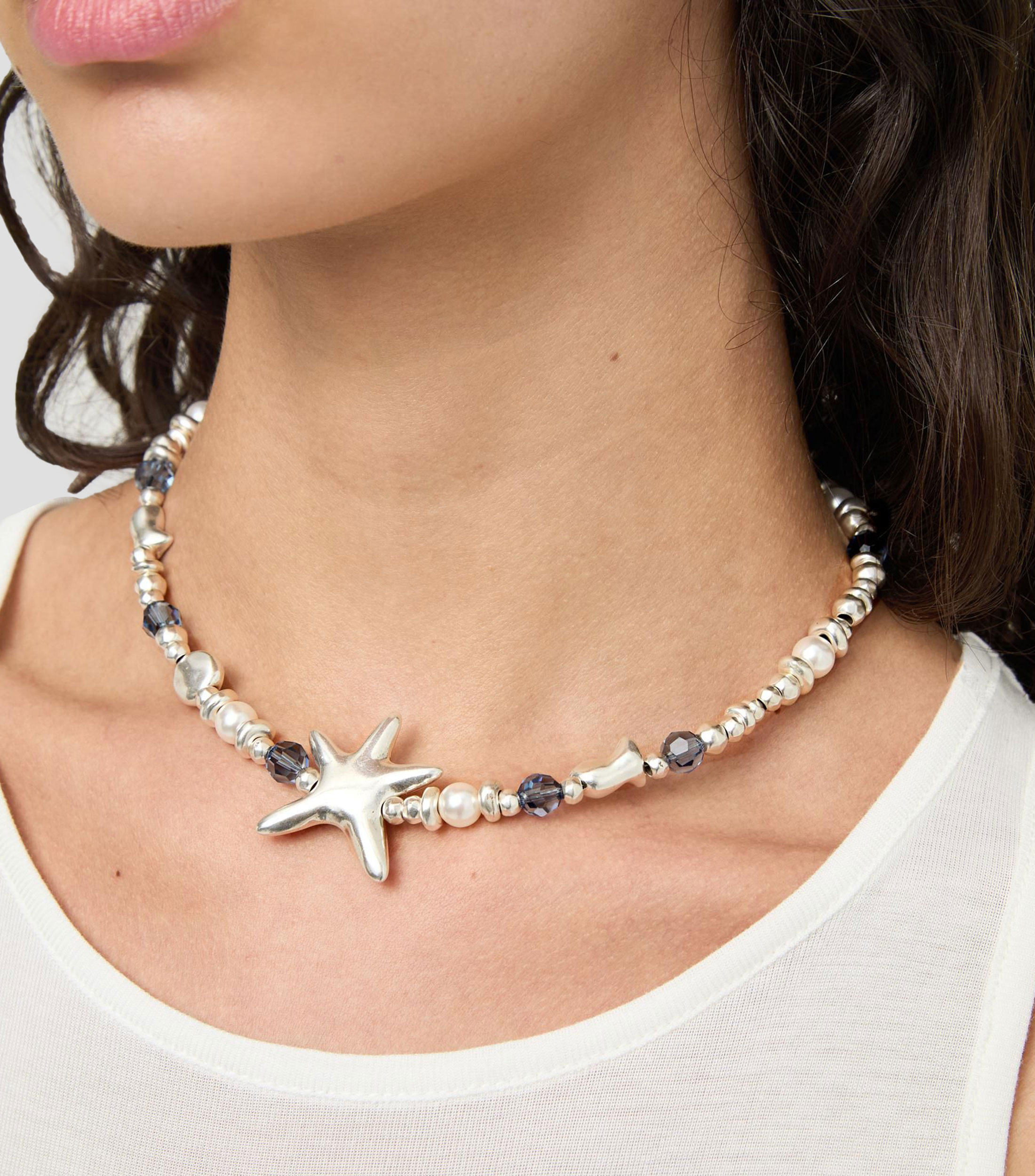 Collar estrella Arcadia con cristales Mujer