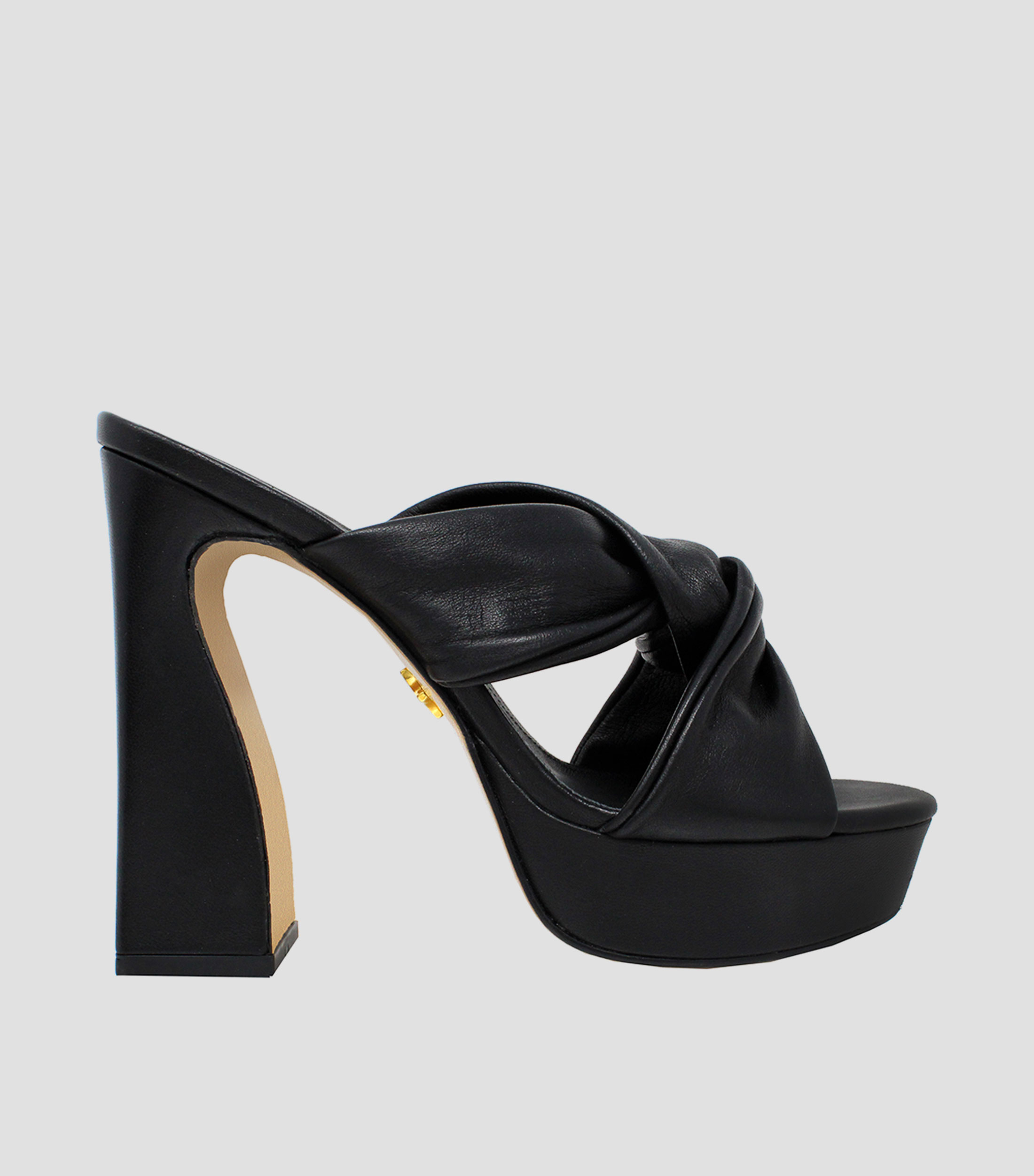 Sandalias con tacón alto ancho Thalía Mujer