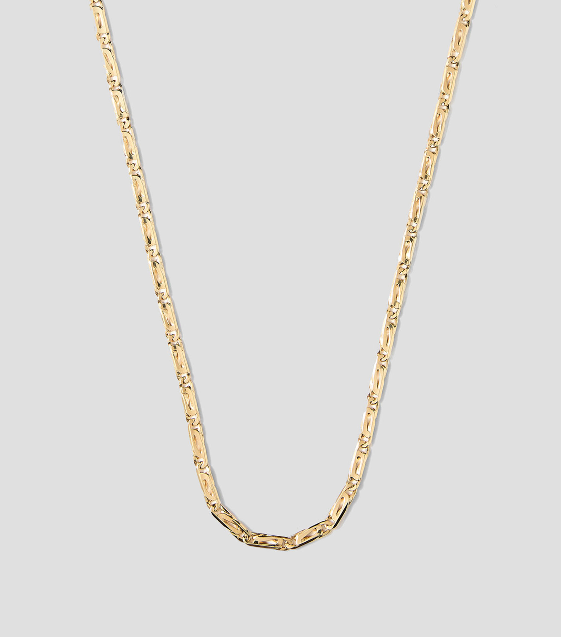 Cadena Entrelazada en Oro de 14 Kilates Mujer