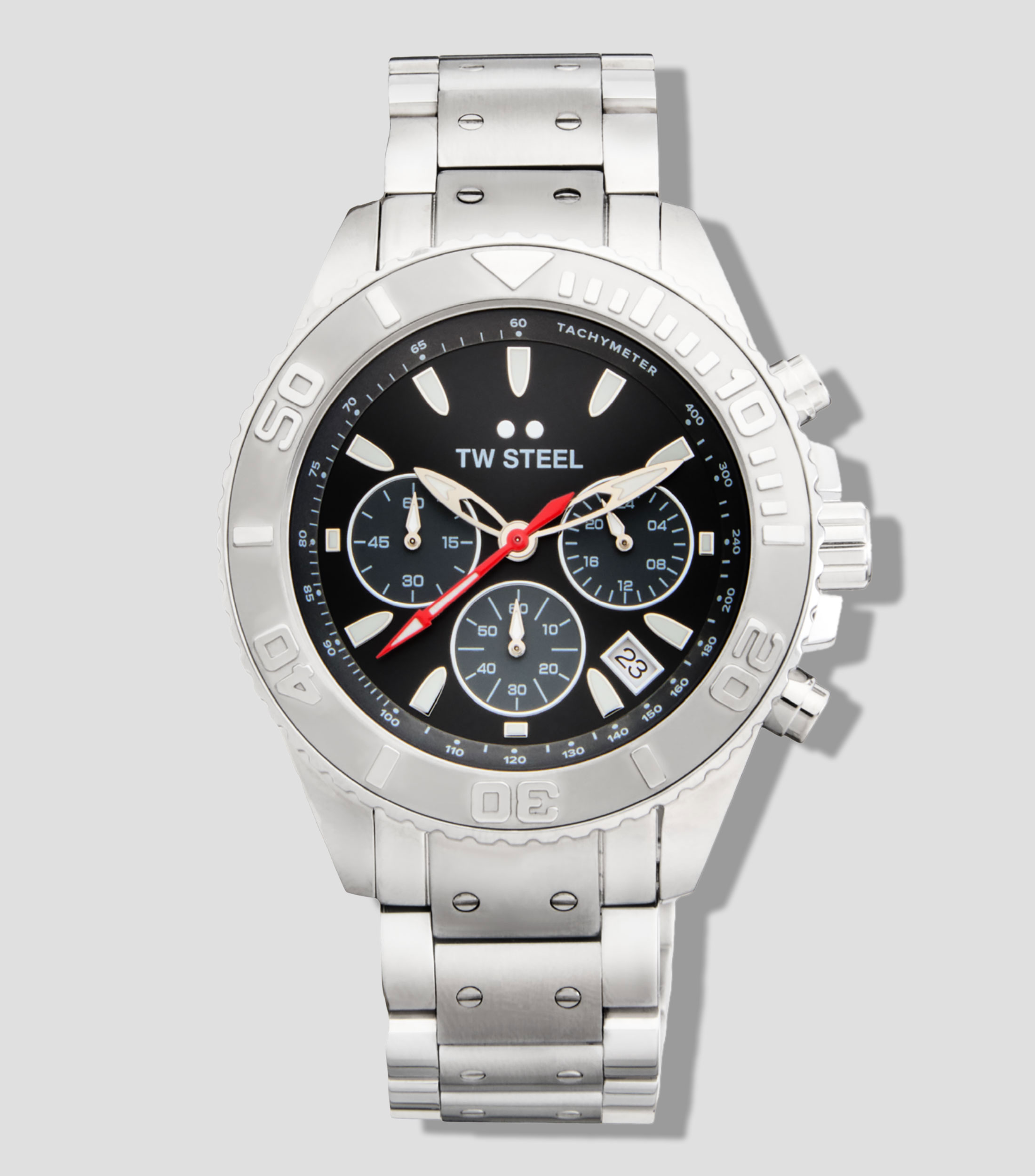 Reloj para Hombre Vanceur Diver casual plateado