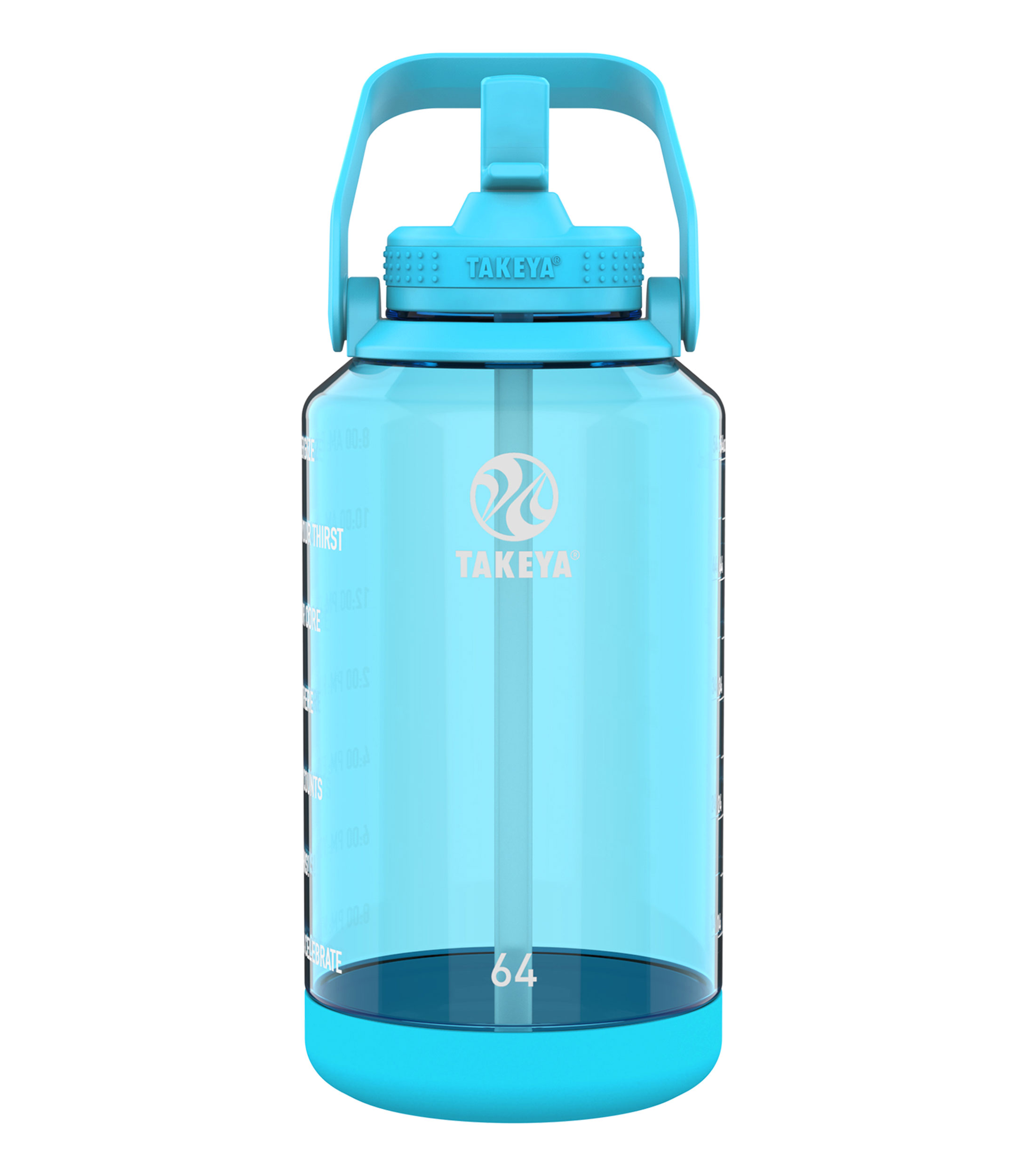 Botella Motivacional 1.9L Azul