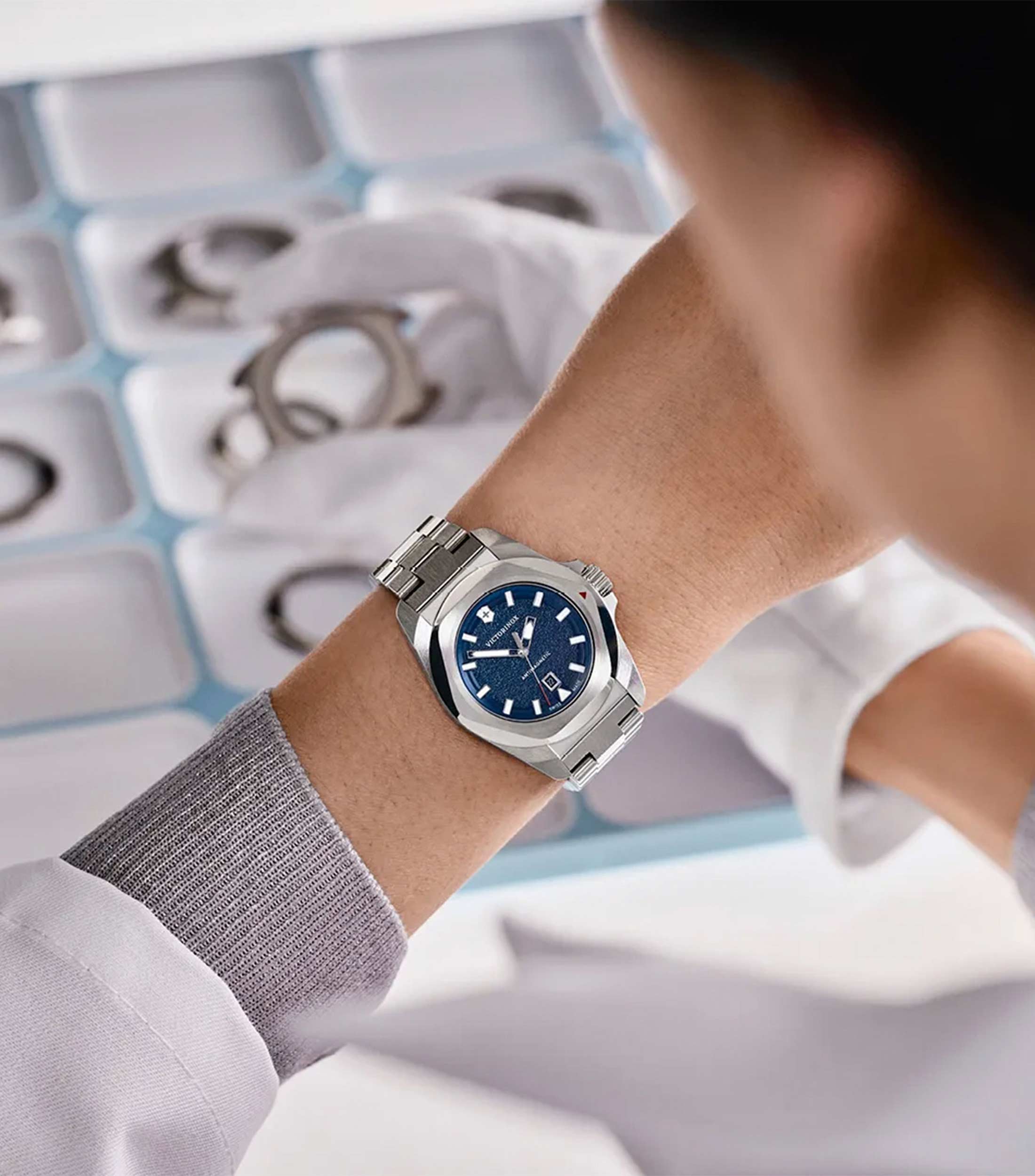 Reloj para Mujer Inox Small Casual Gris