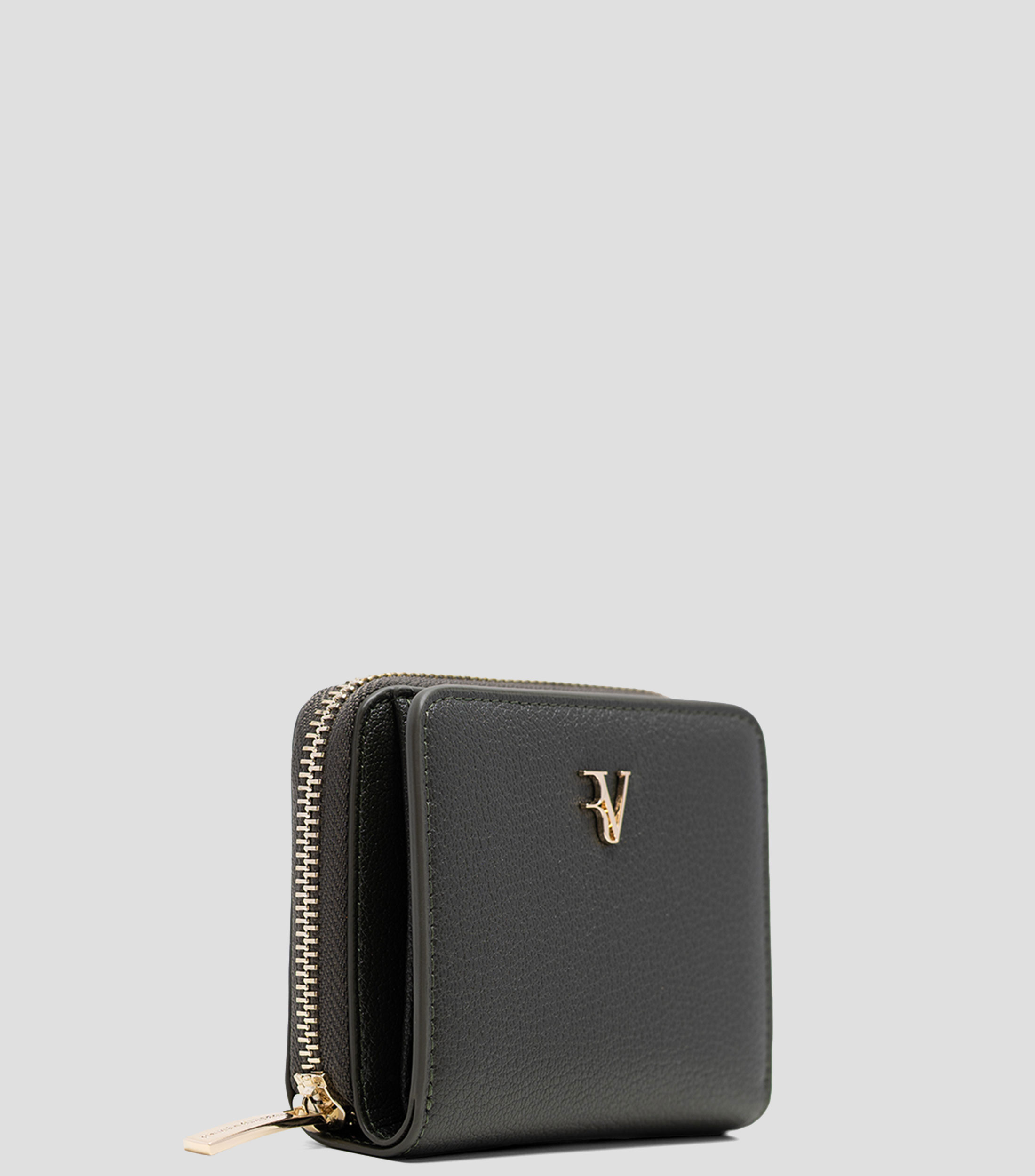 Cartera en piel lisa Mujer