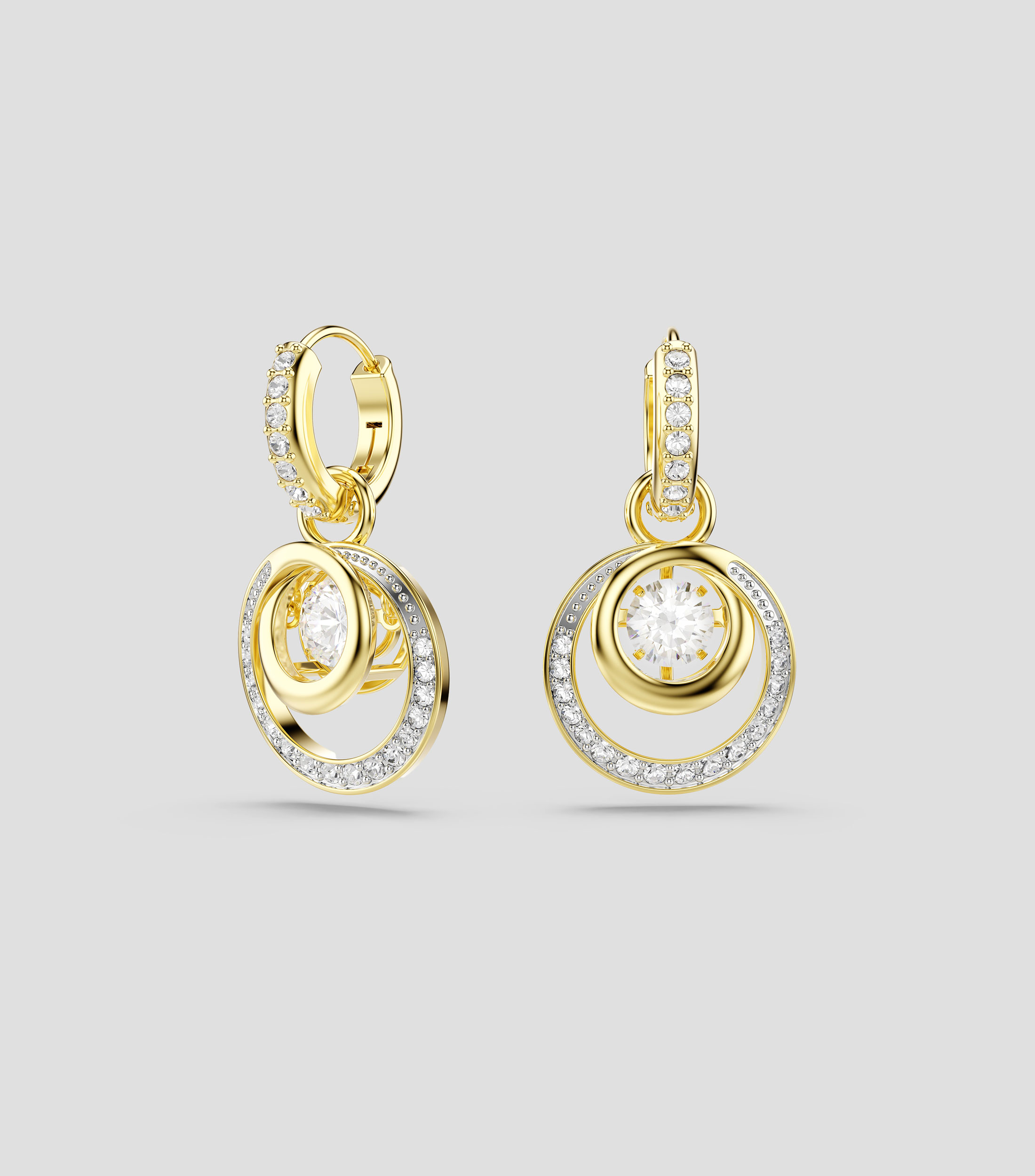Pendientes Hyperbola con cristal Swarovski Mujer
