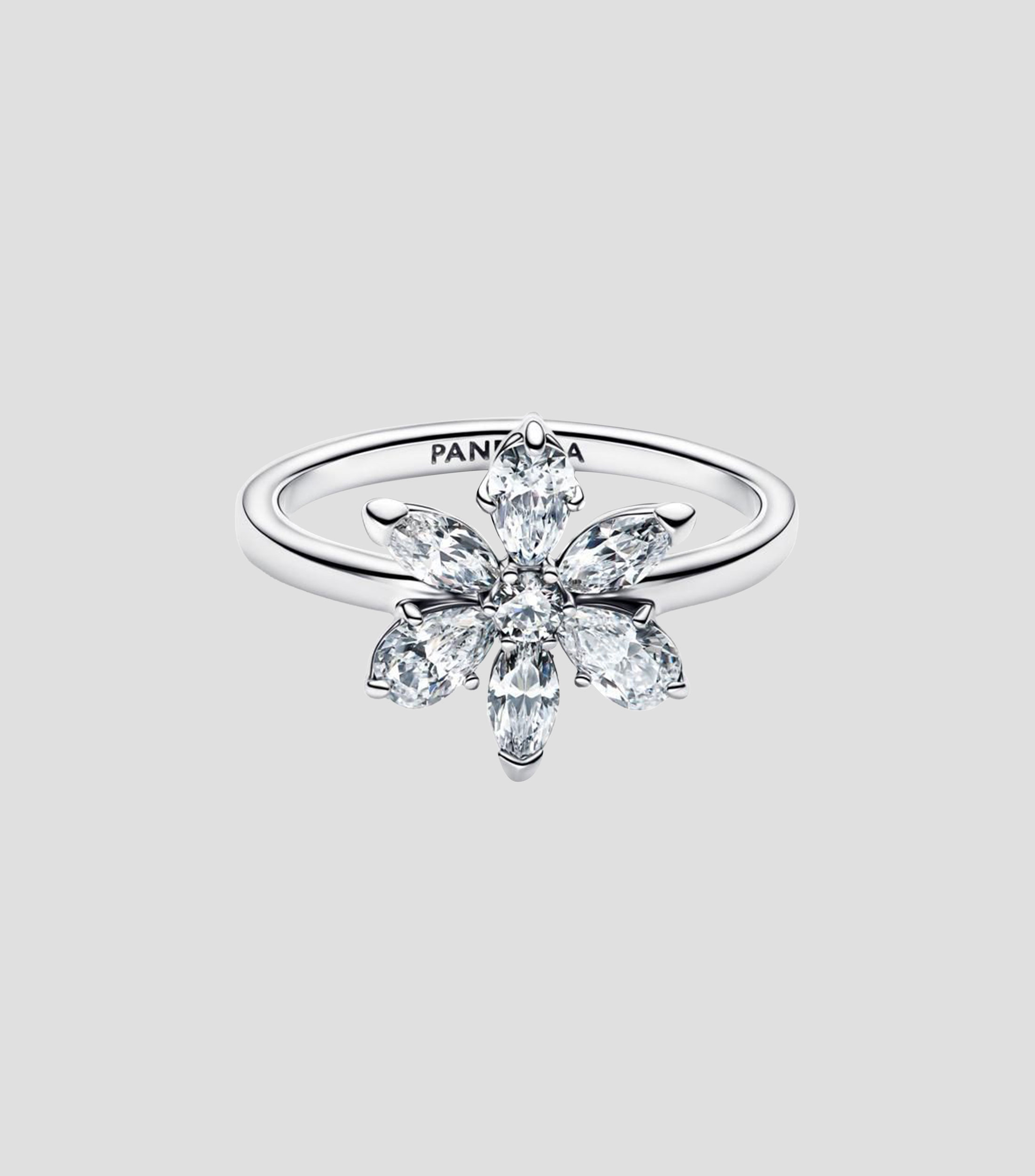 Anillo en plata esterlina Flor Mujer