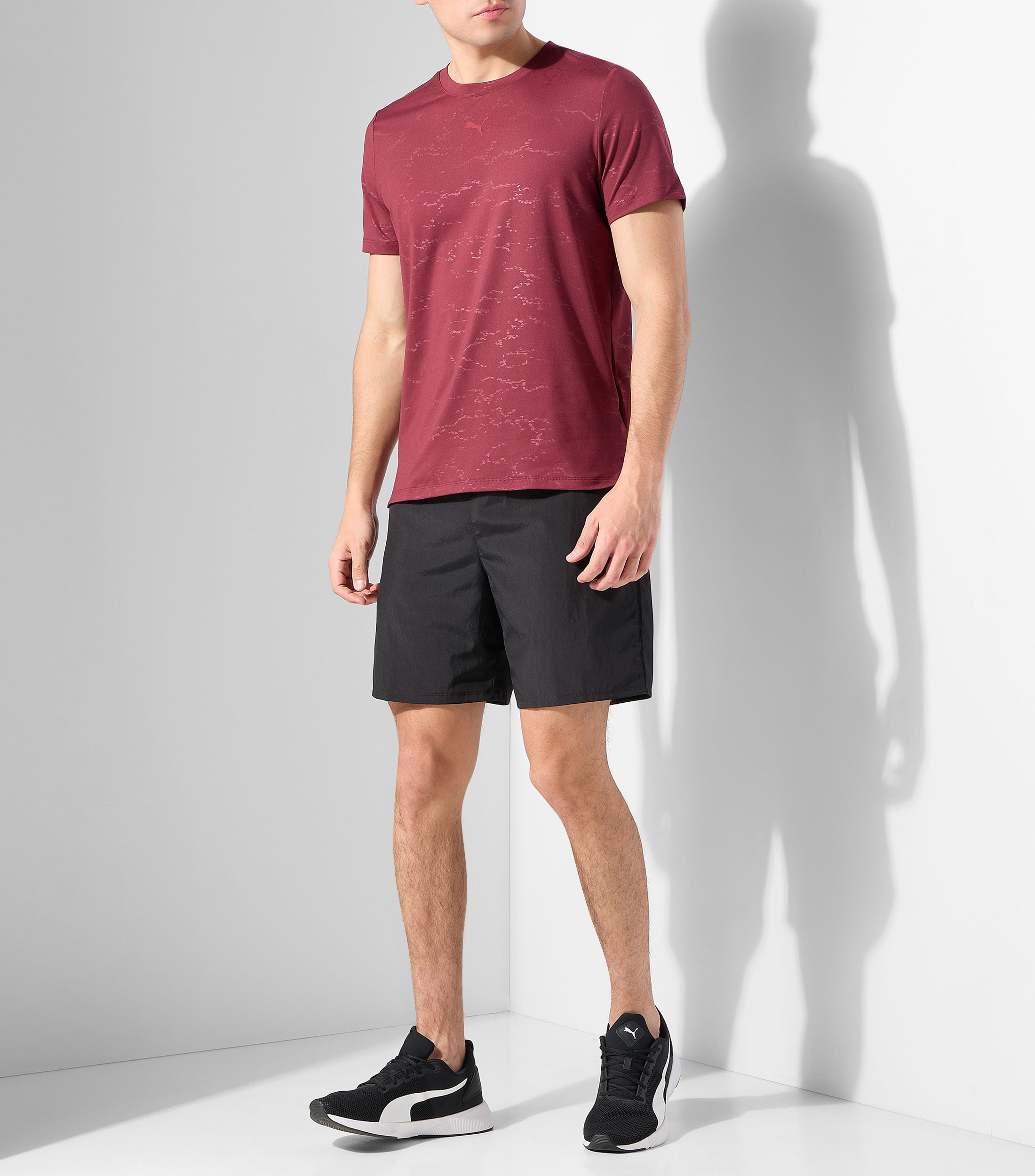 Playera para entrenamiento lisa Cloud Hombre