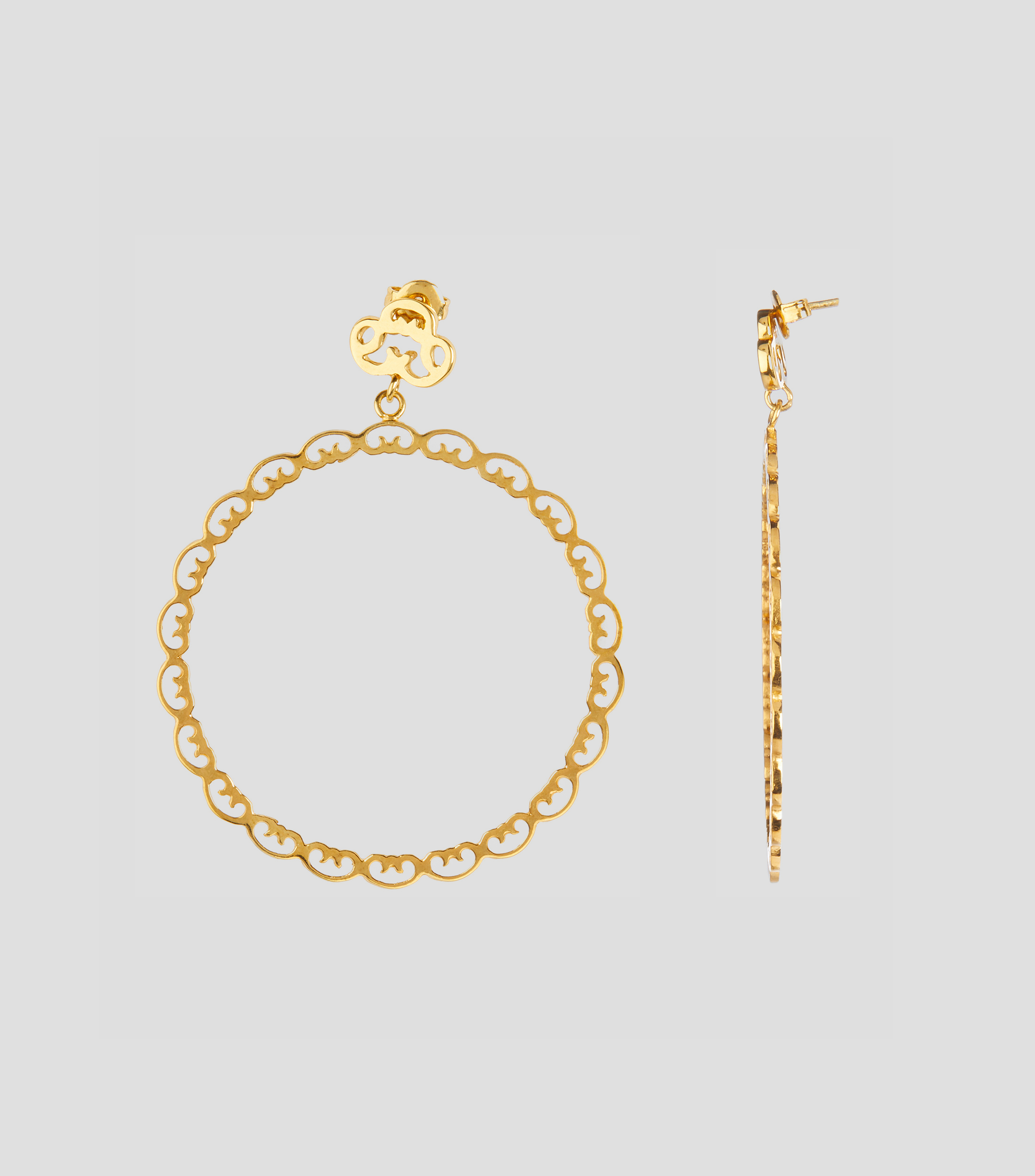 Aretes en plata Mujer