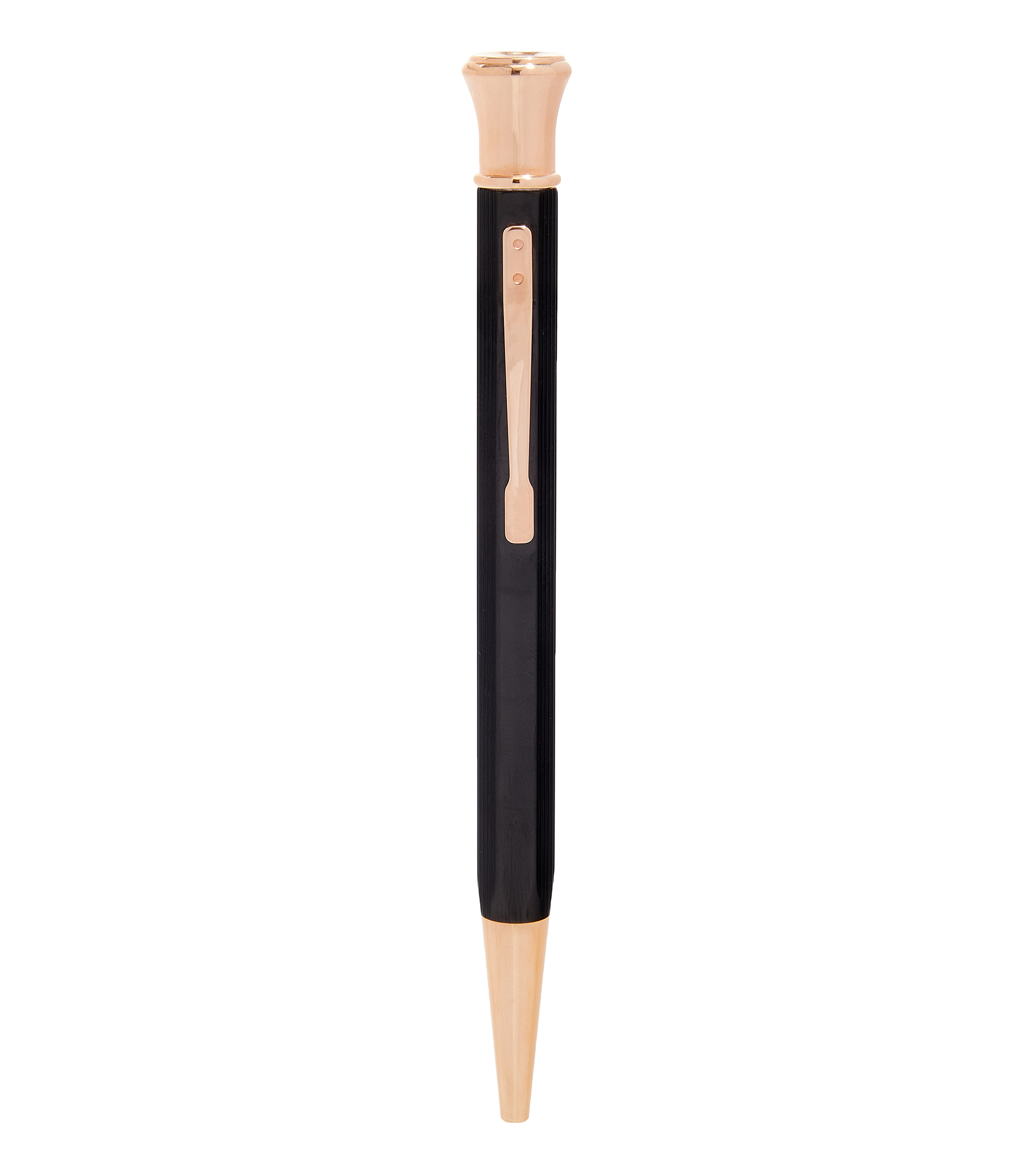 Pluma Ballpoint Permanento Negro, Rosa
