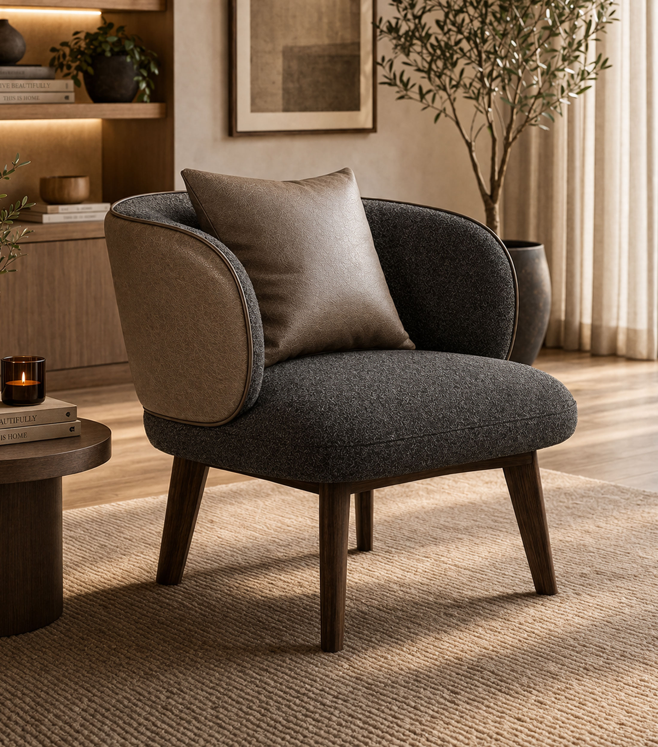 Sillón Rizzo topo