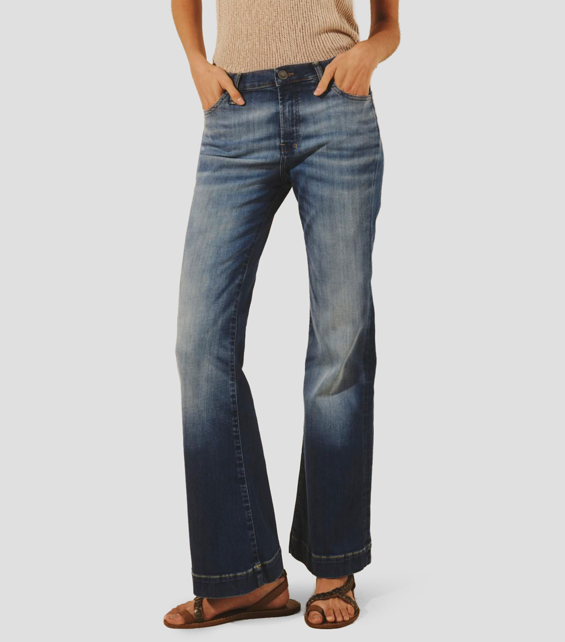 Jeans Flared Mujer