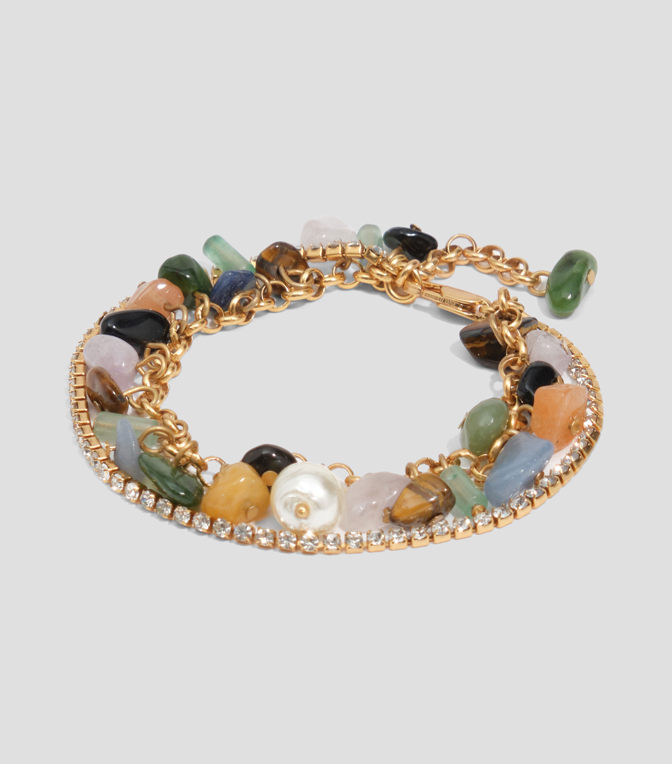 Pulsera con Piedras Mujer