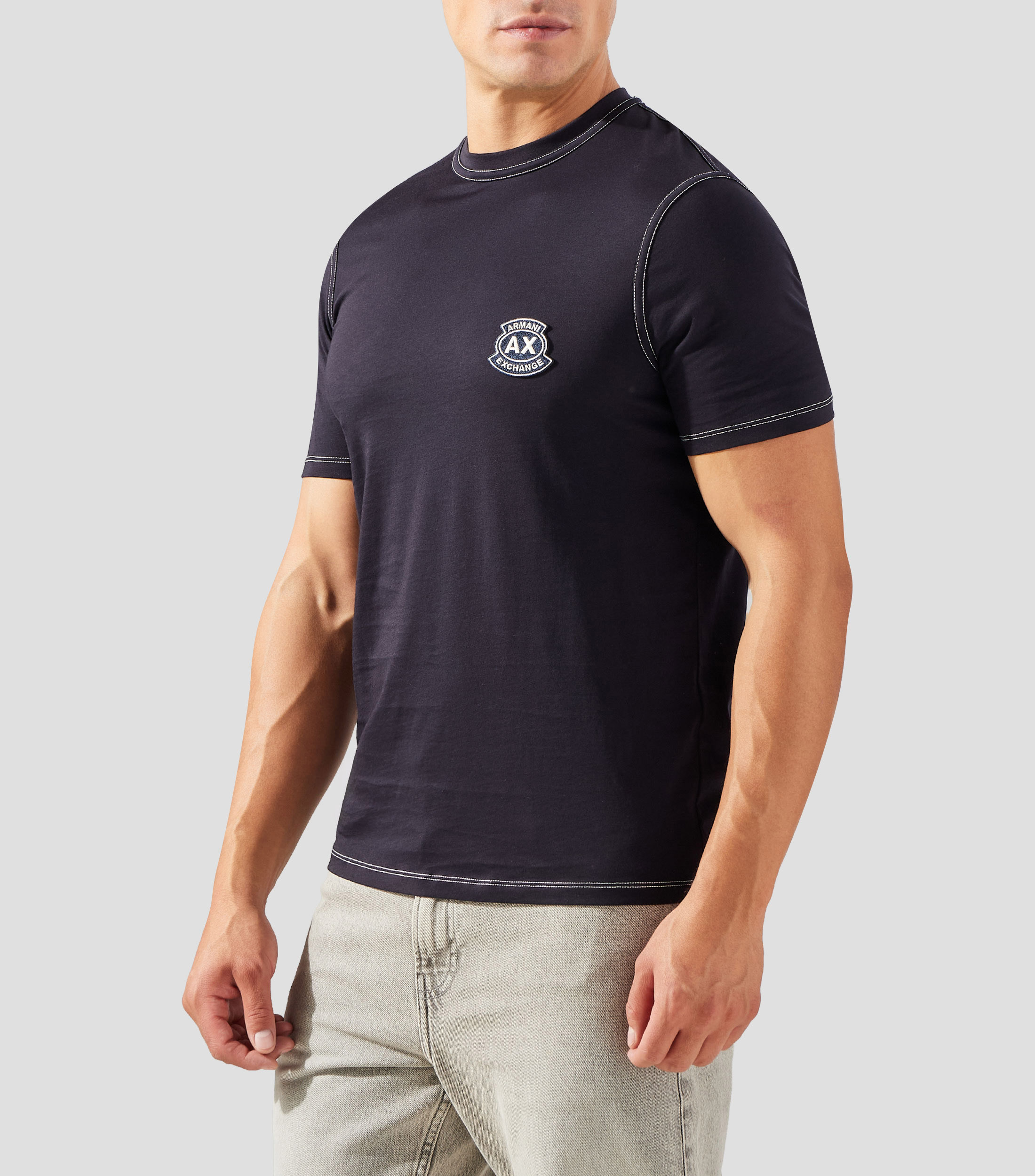 Playera cuello redondo manga corta fantasía Hombre