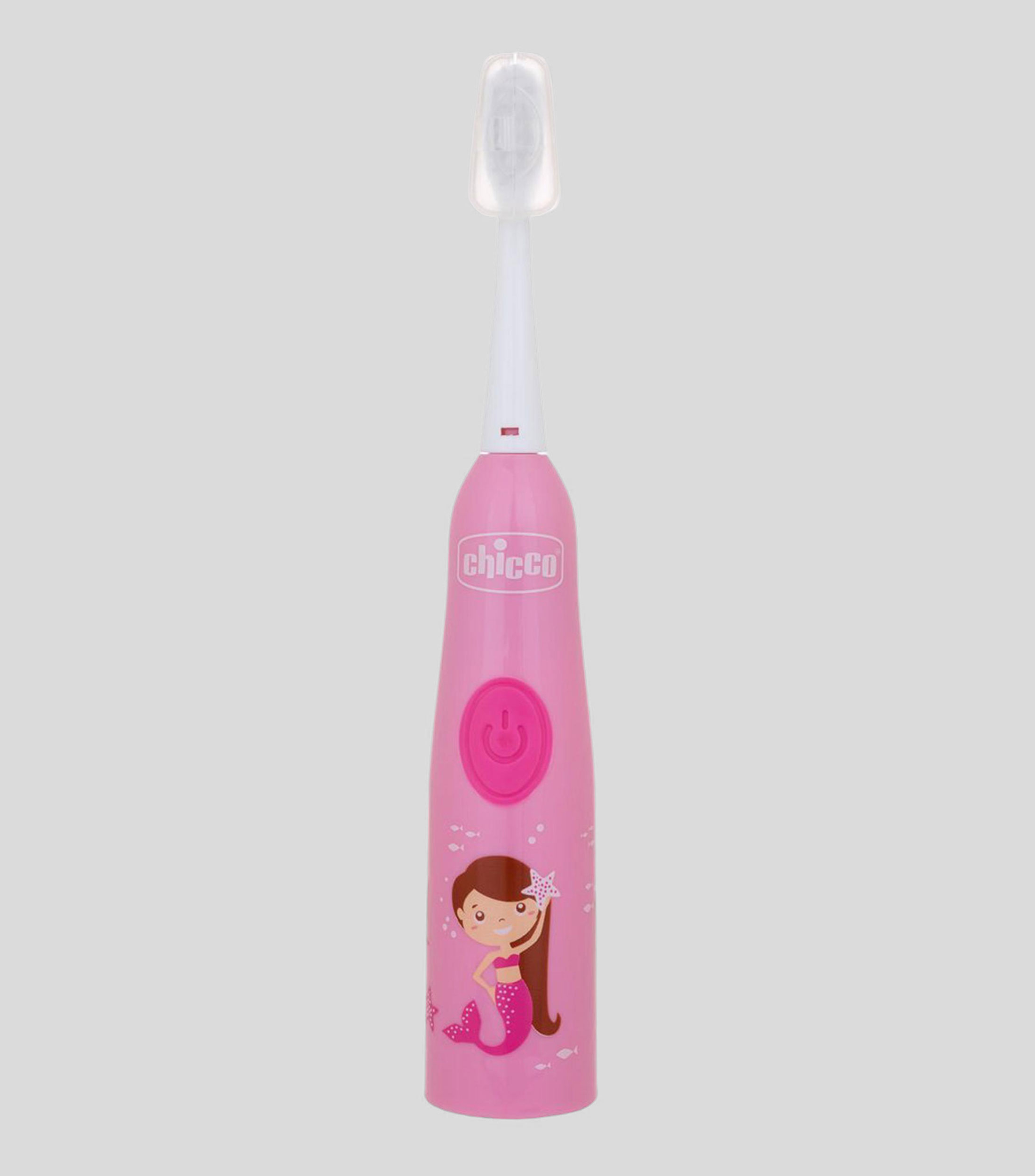 Cepillo de dientes eléctrico para bebé Rosa