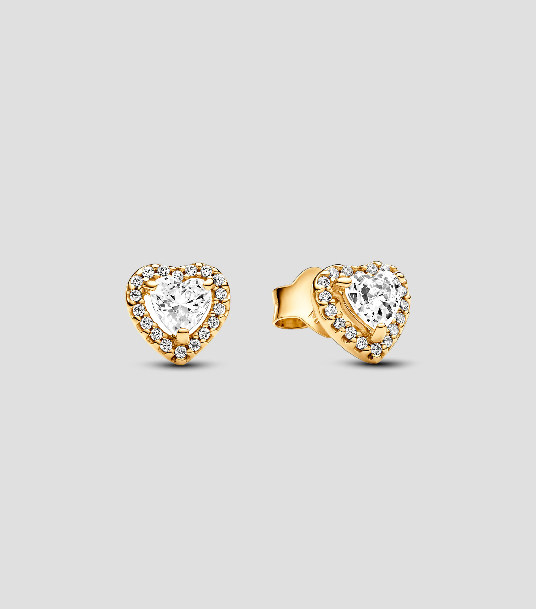 Aretes Corazón Pandora Timeless con Zirconias Mujer