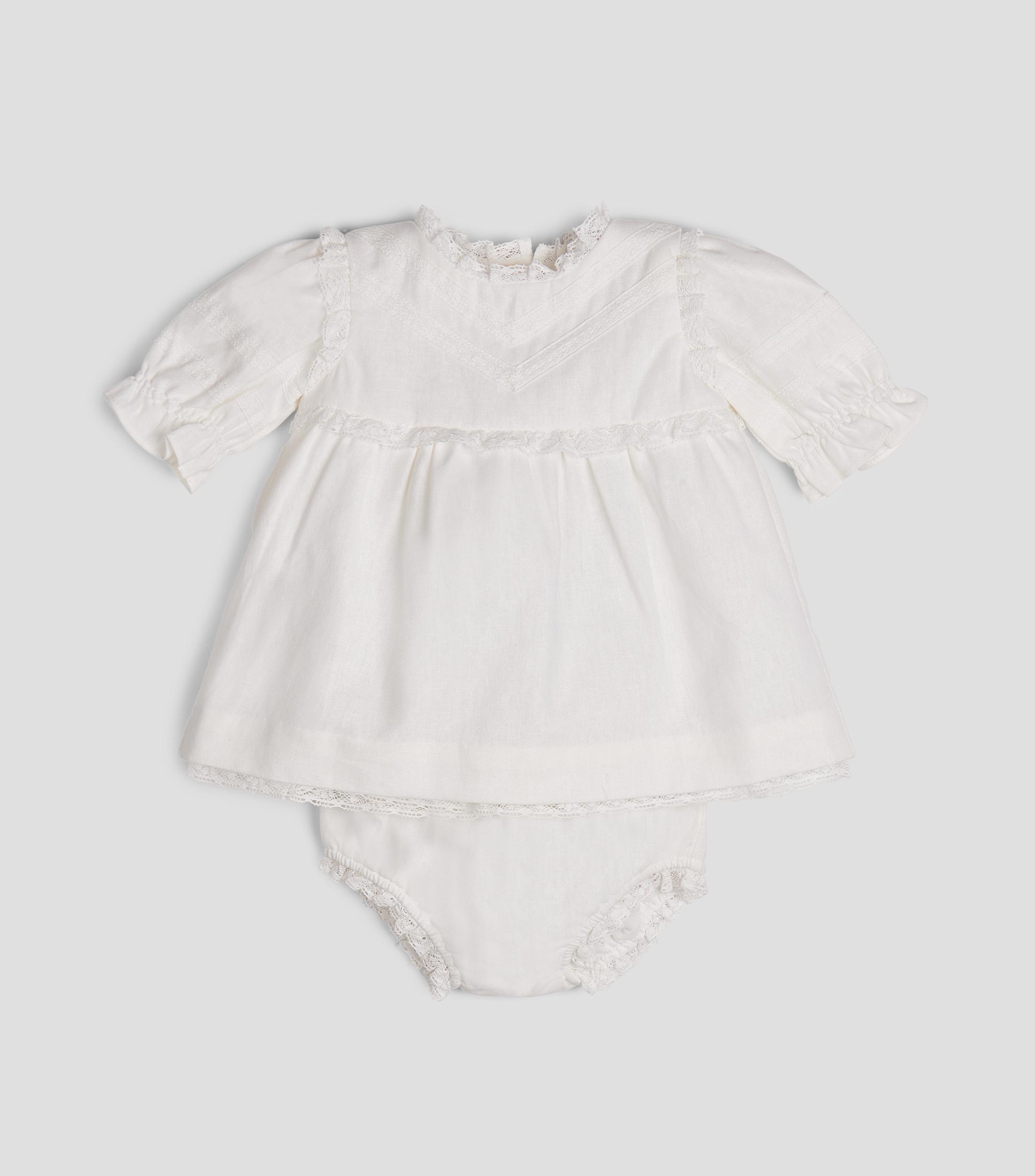 Vestido sólido Bebé
