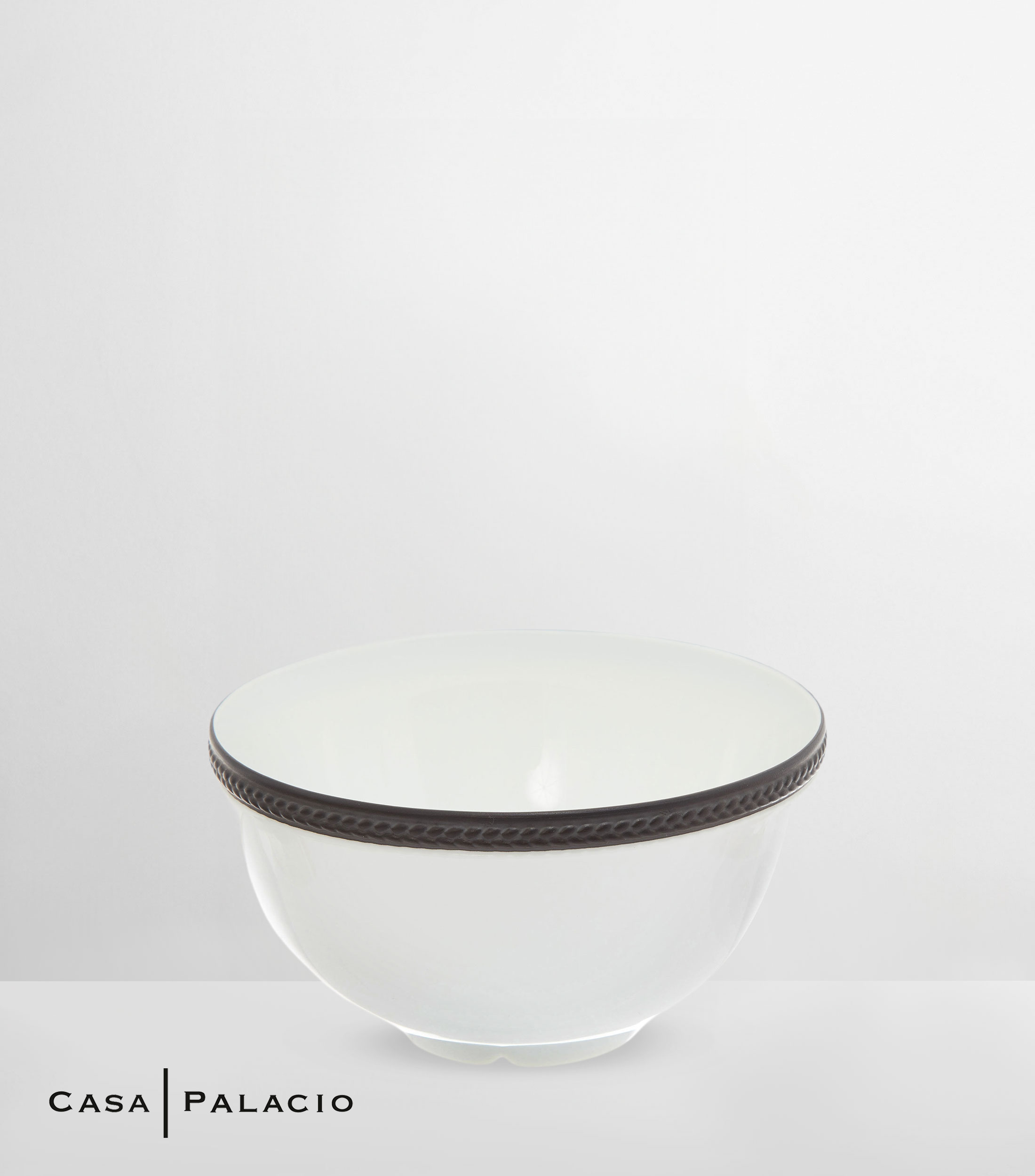 Plato para cereal Soie Tressee Black
