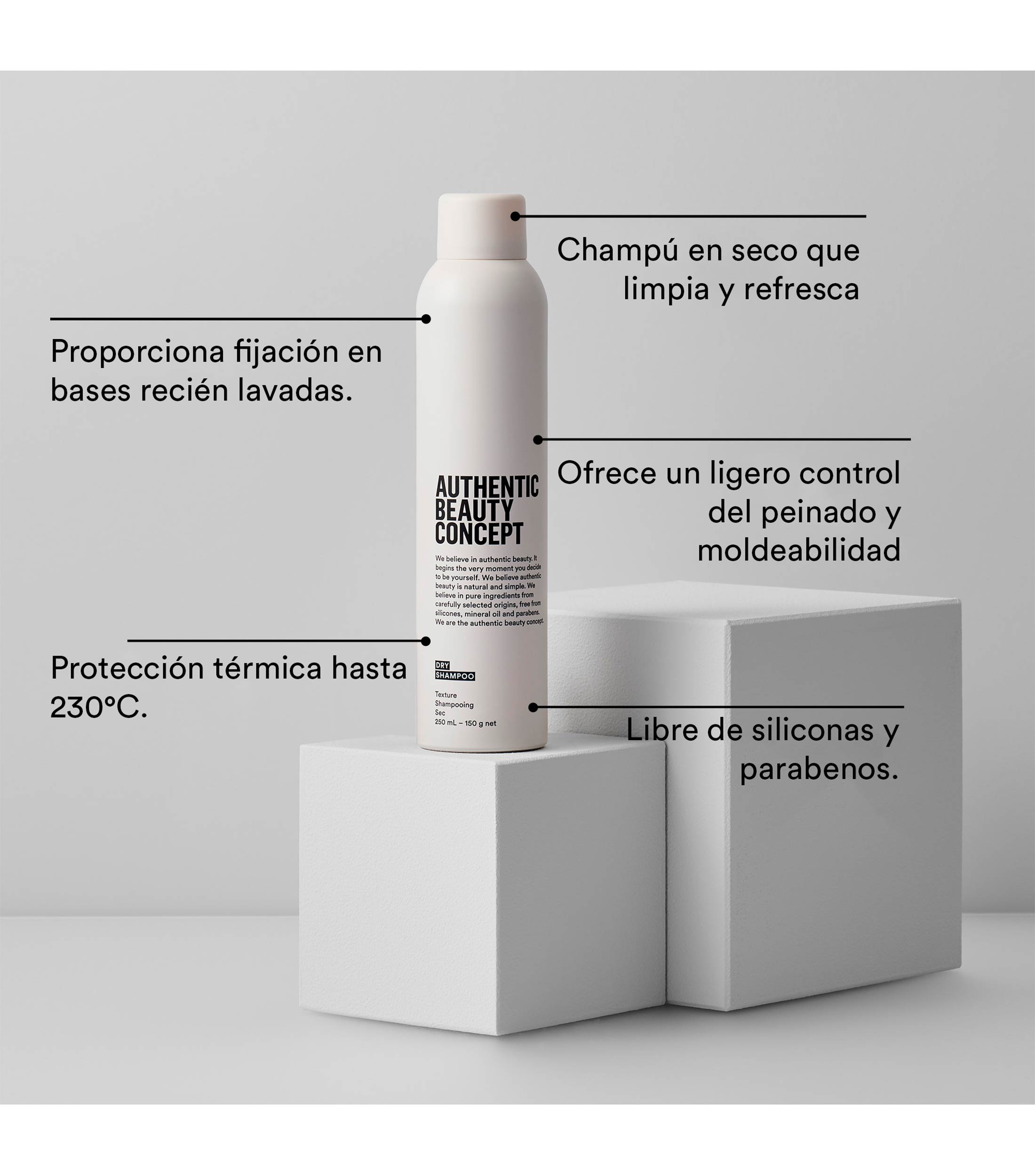 Shampoo Seco Texturizante, 250 ml