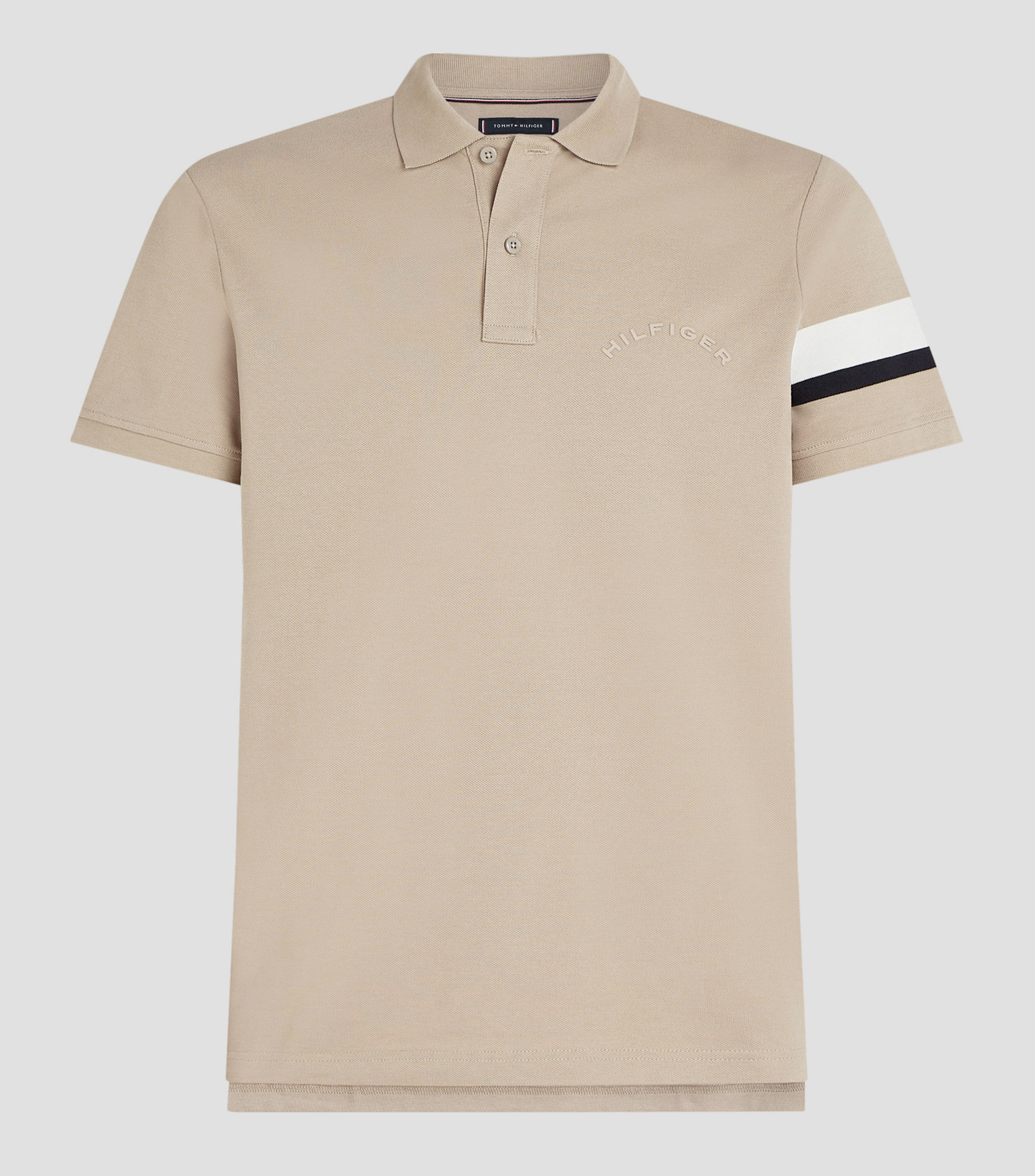 Playera tipo polo manga corta lisa Hombre