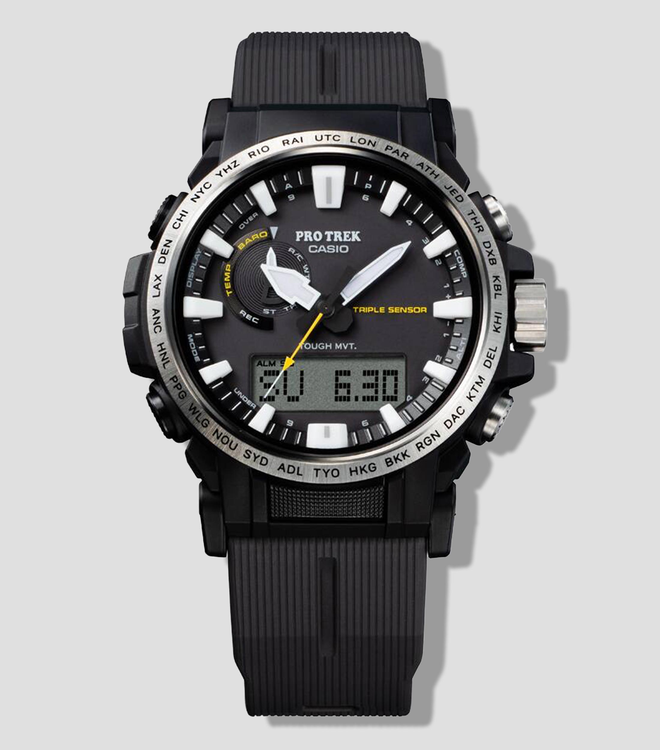 Reloj para Hombre Pro Trek deportivo negro