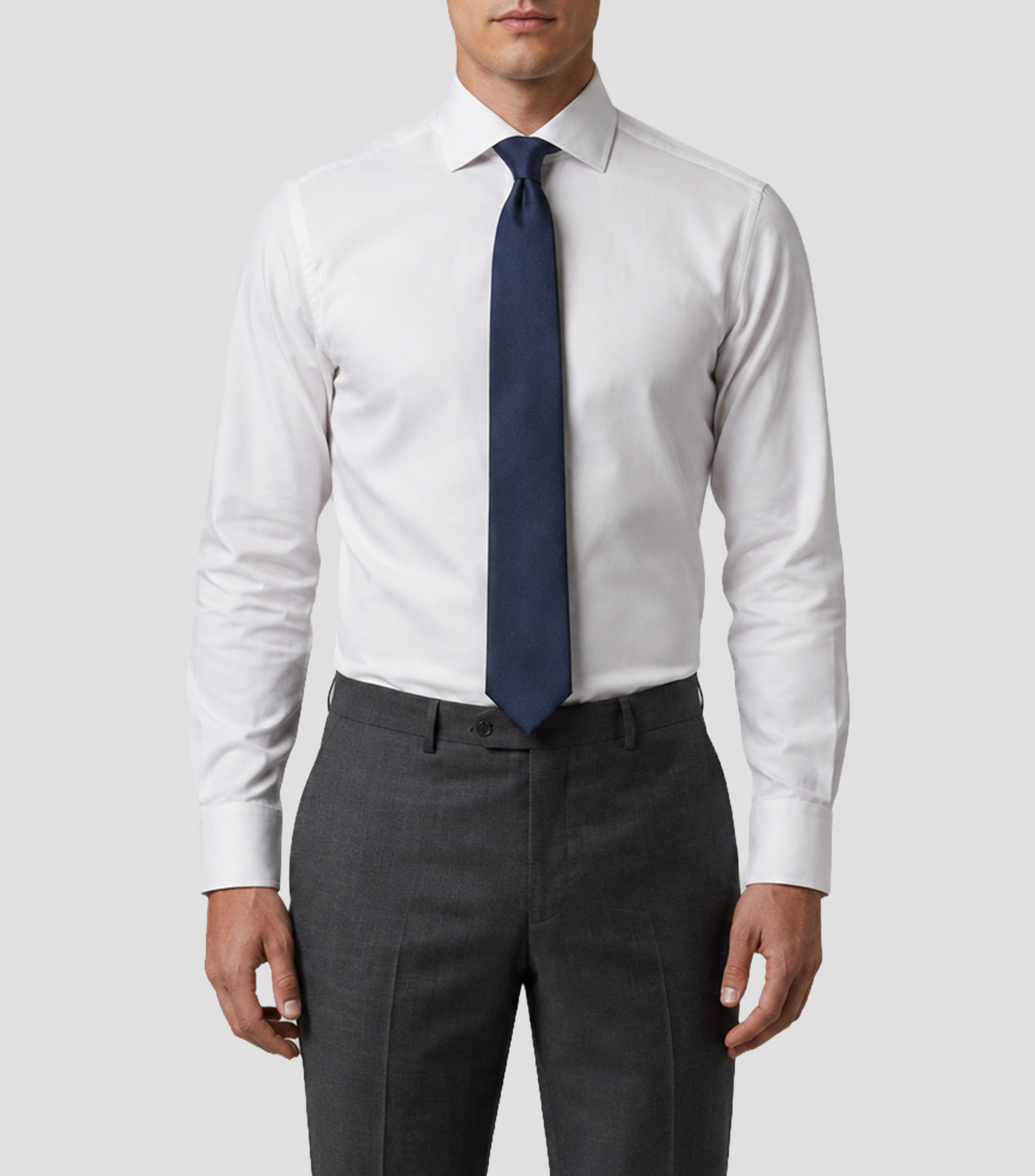 Camisa de Vestir microdiseño manga larga Hombre