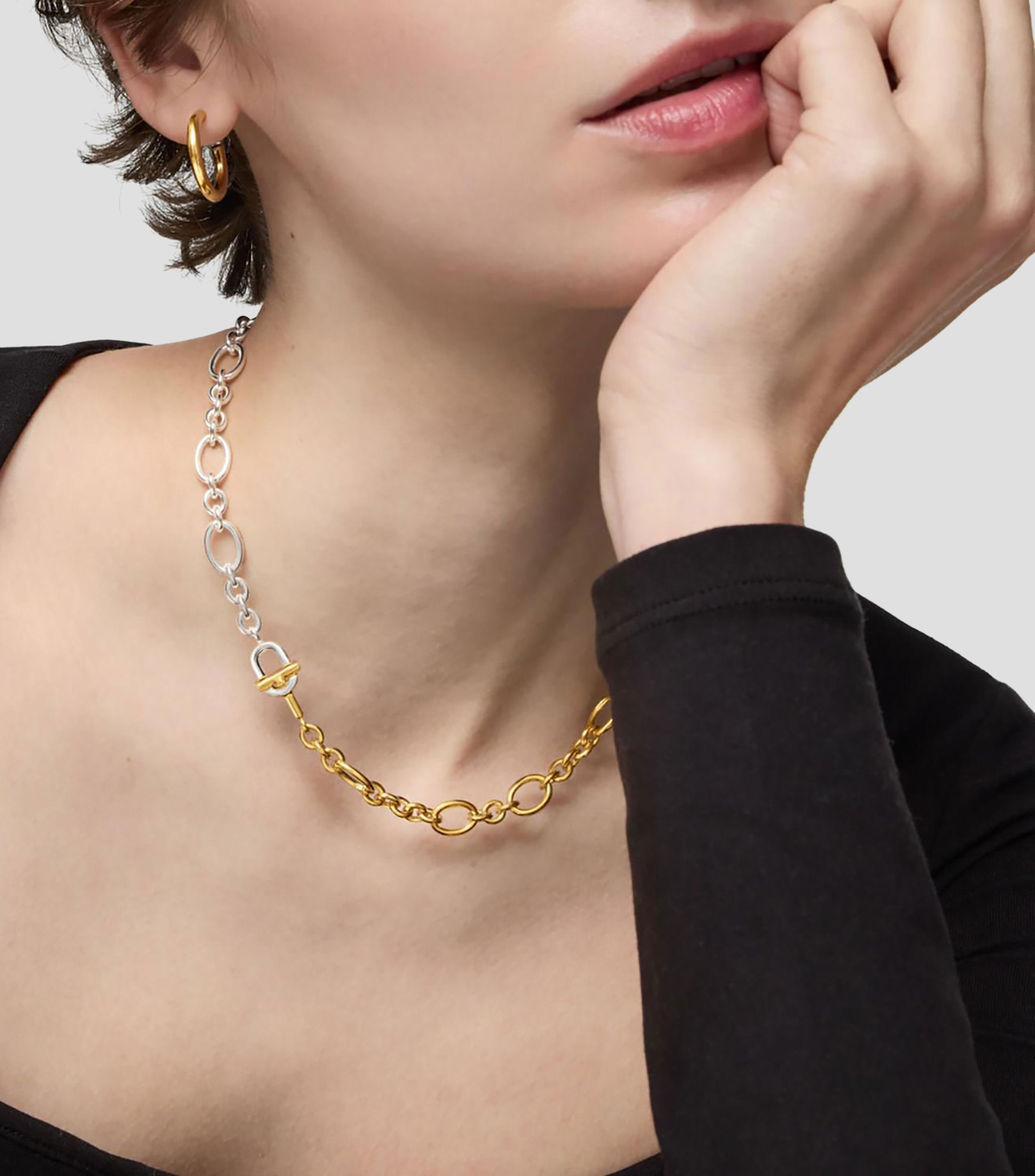 Collar en plata .925 Manifesto Mujer