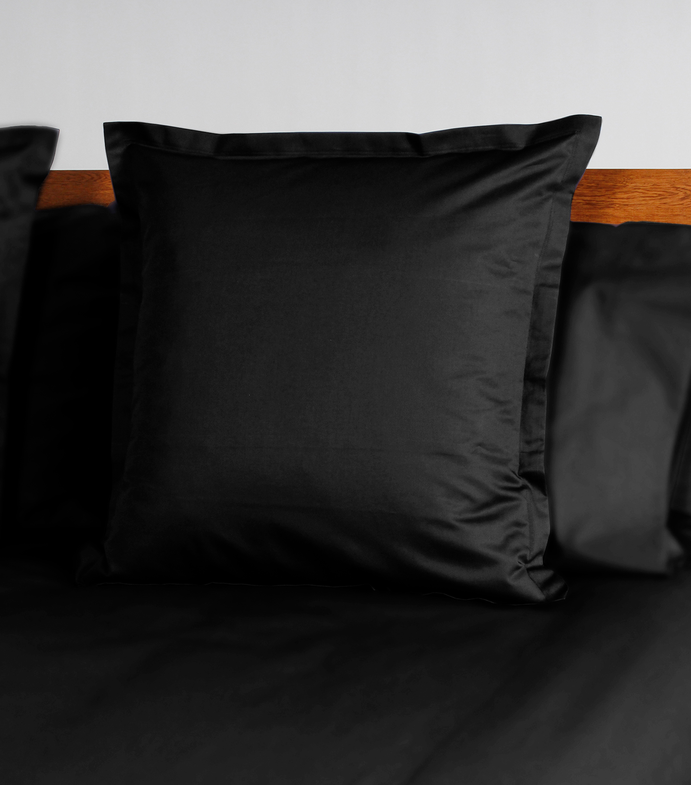 Funda para almohada Euro Negra