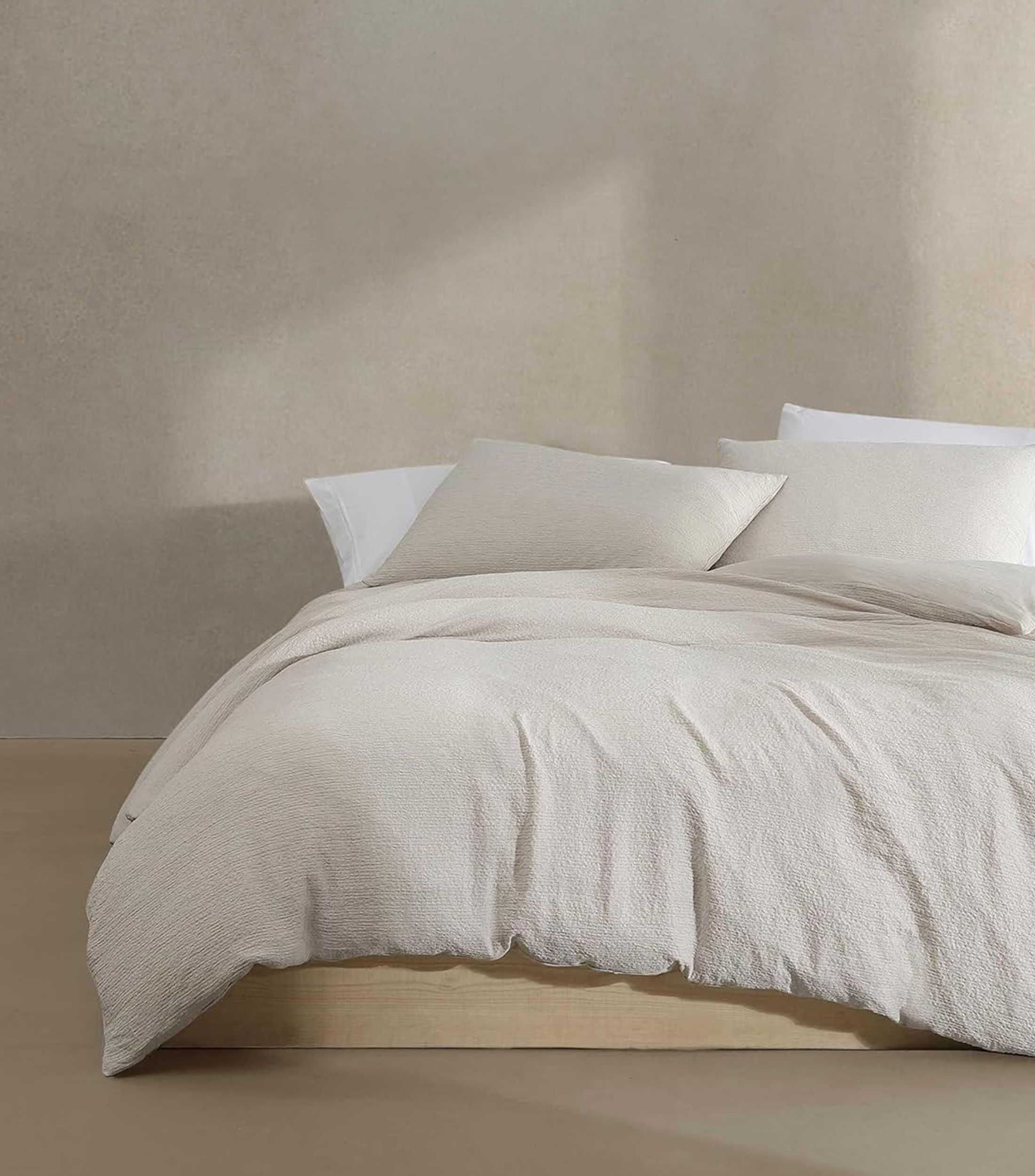 Juego de Edredón King Size Beige
