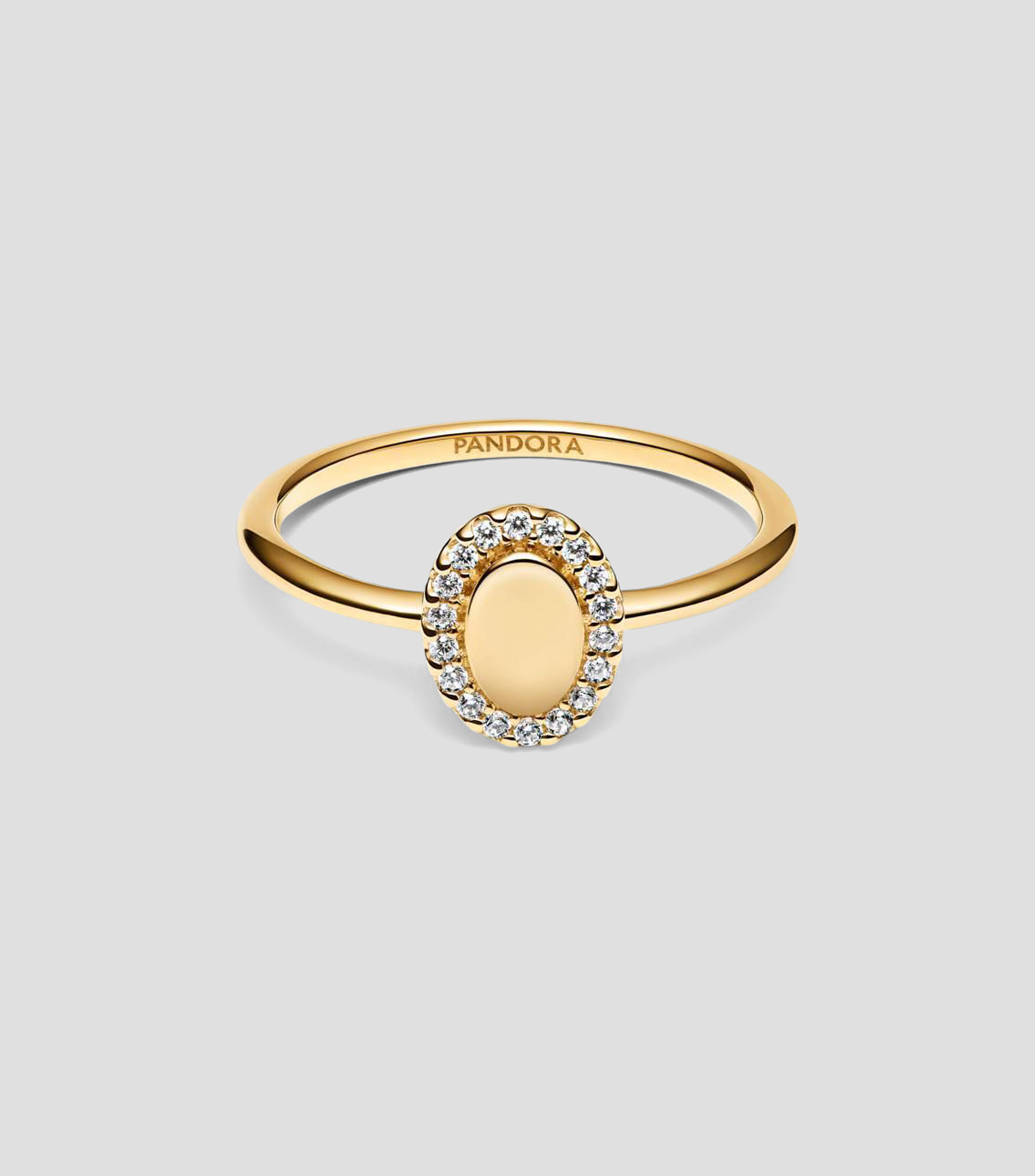 Anillo en Plata y zirconias cúbicas Mujer