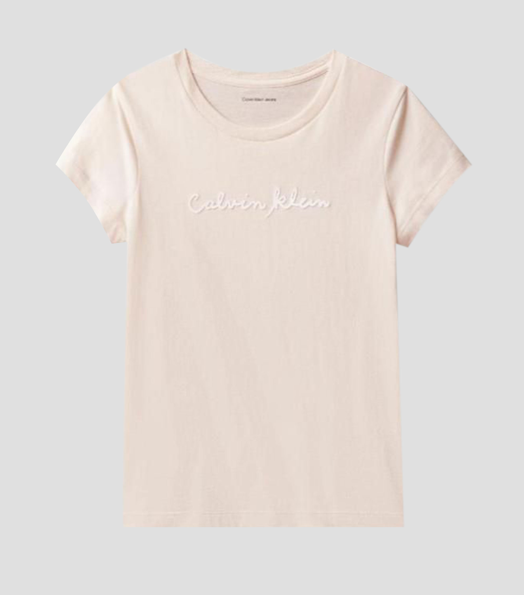 Playera cuello redondo manga corta estampada Niña