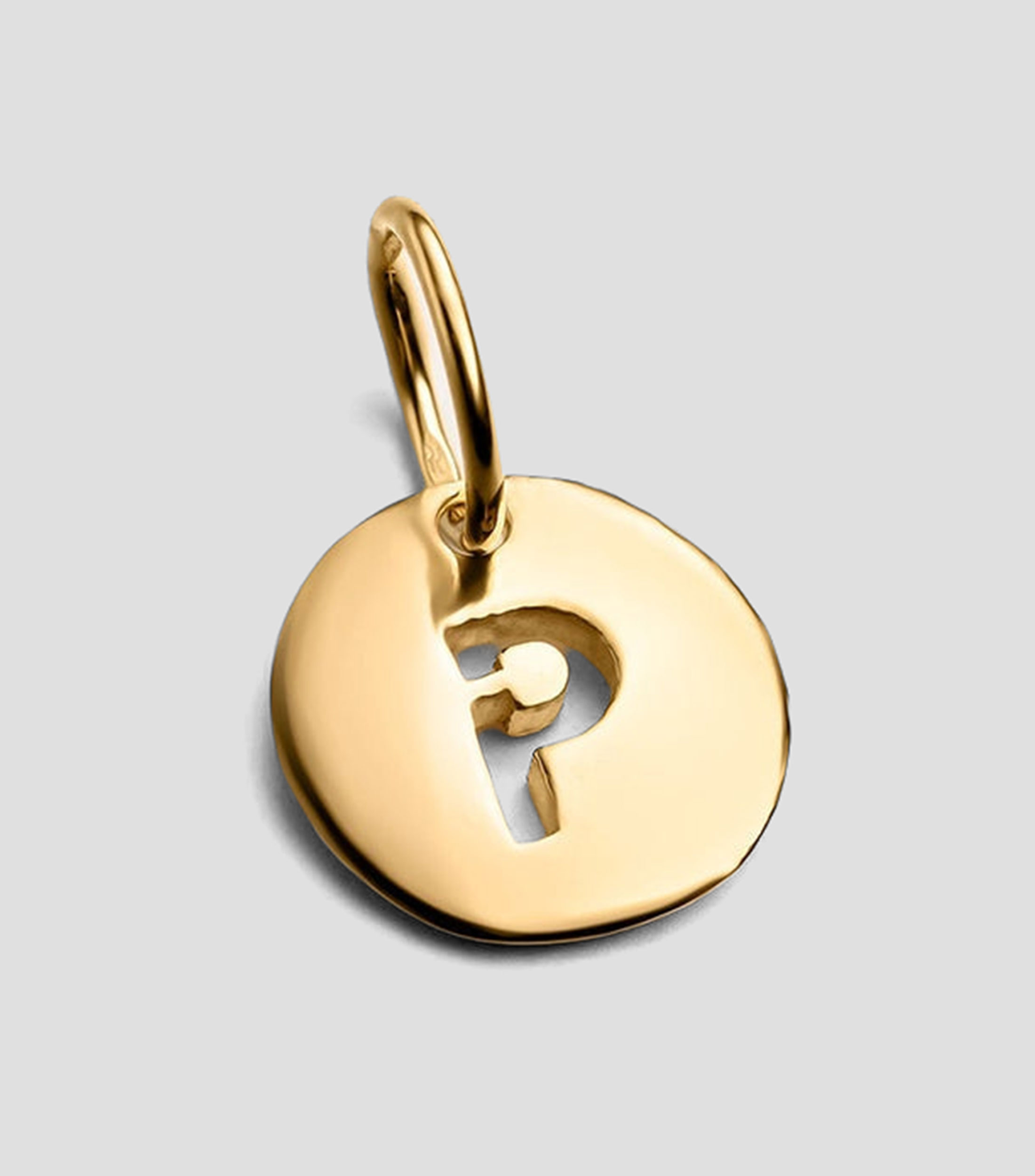 Dije Inicial P en Plata Mujer
