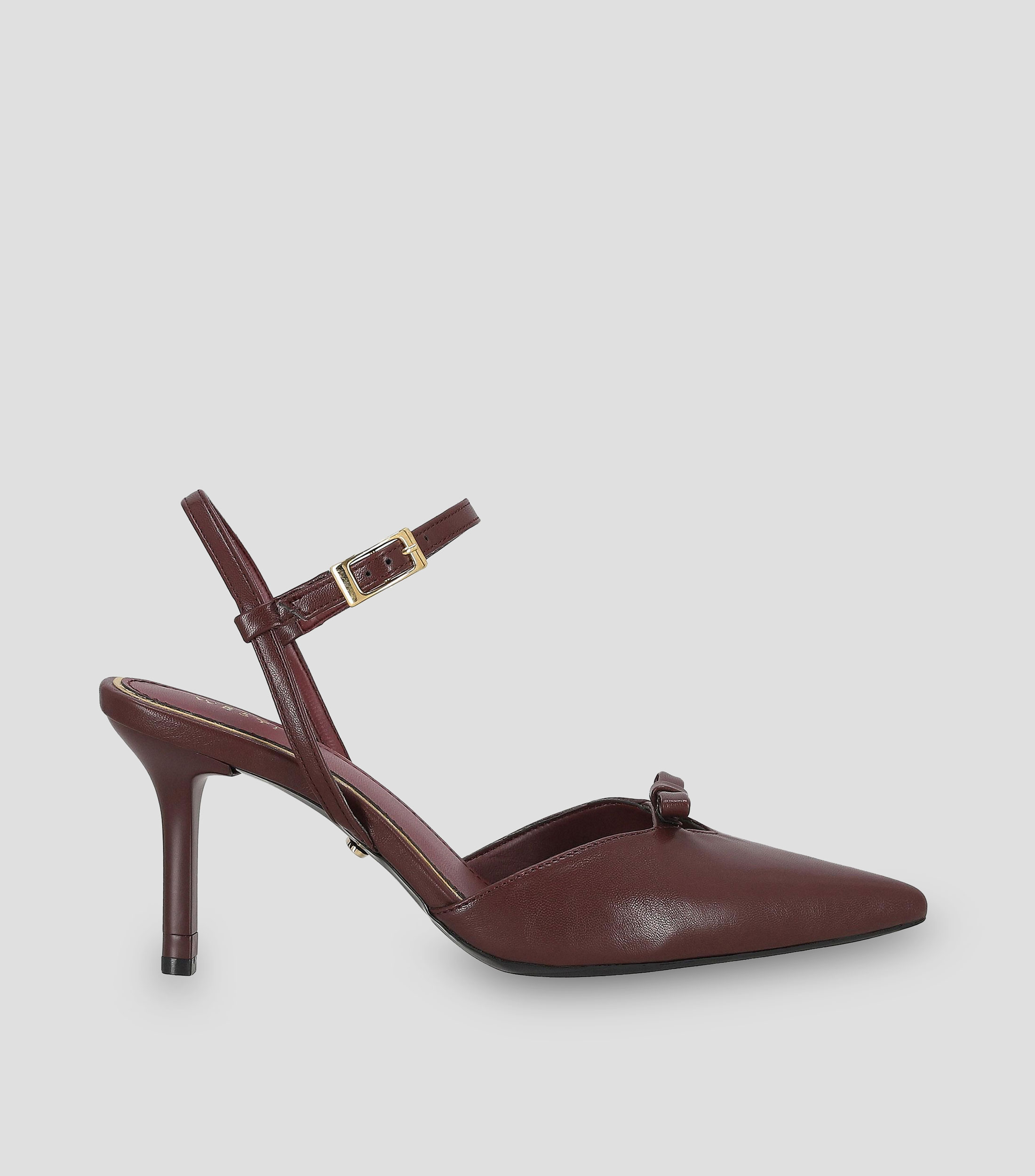 Zapatillas con tacón alto de aguja Mujer
