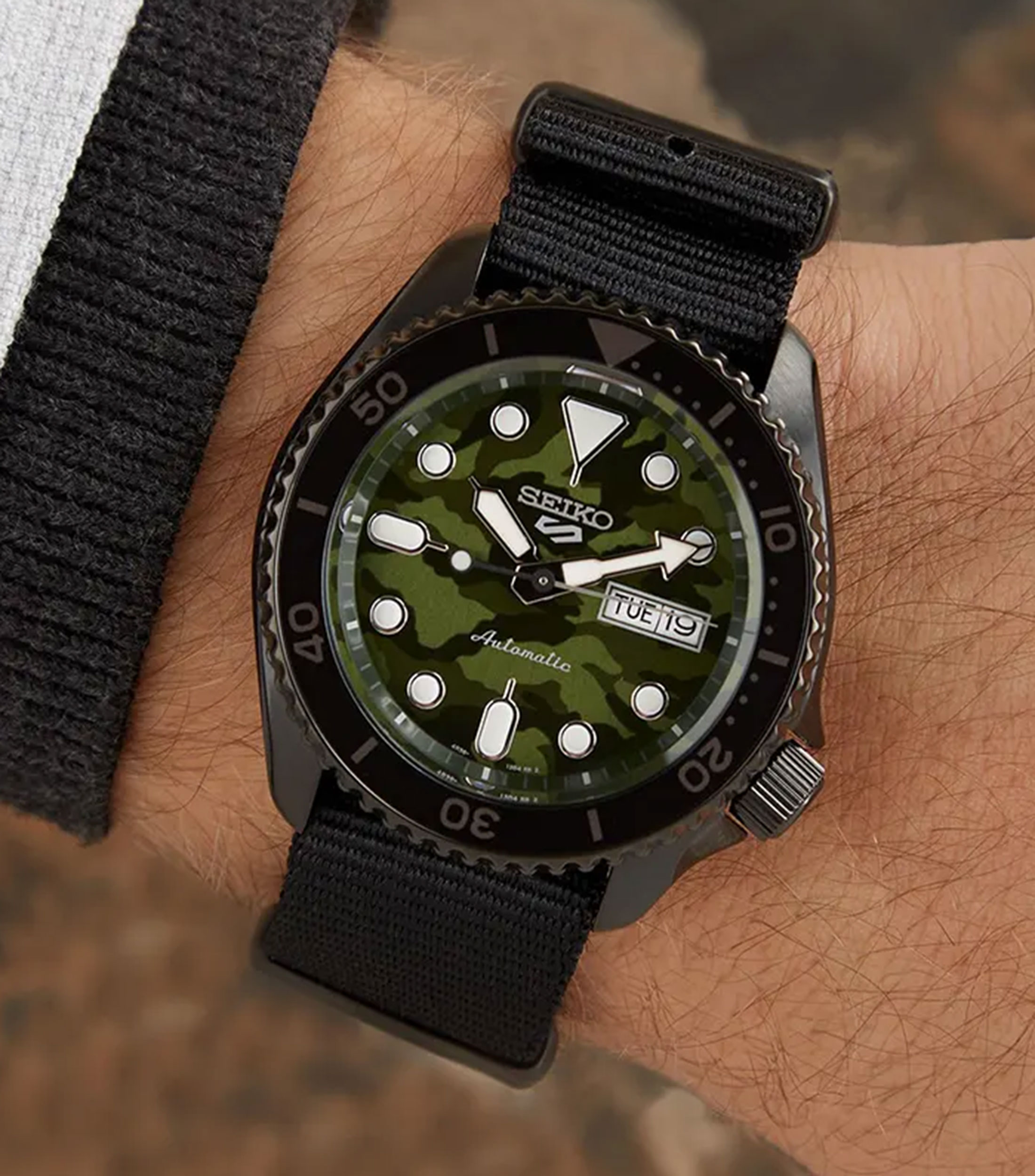 Reloj para Hombre 5 Sports deportivo negro