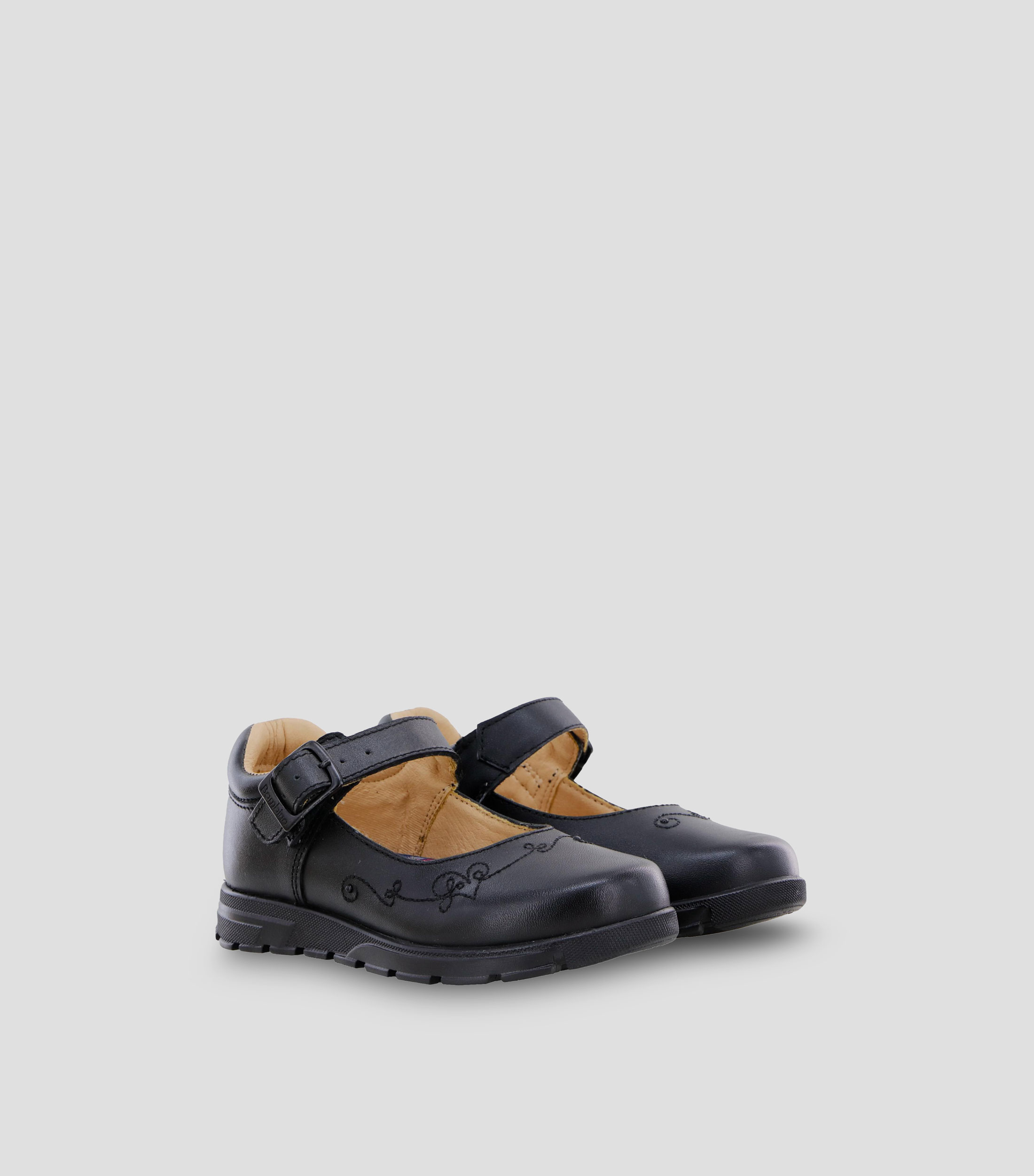 Zapatos escolares en piel Niña