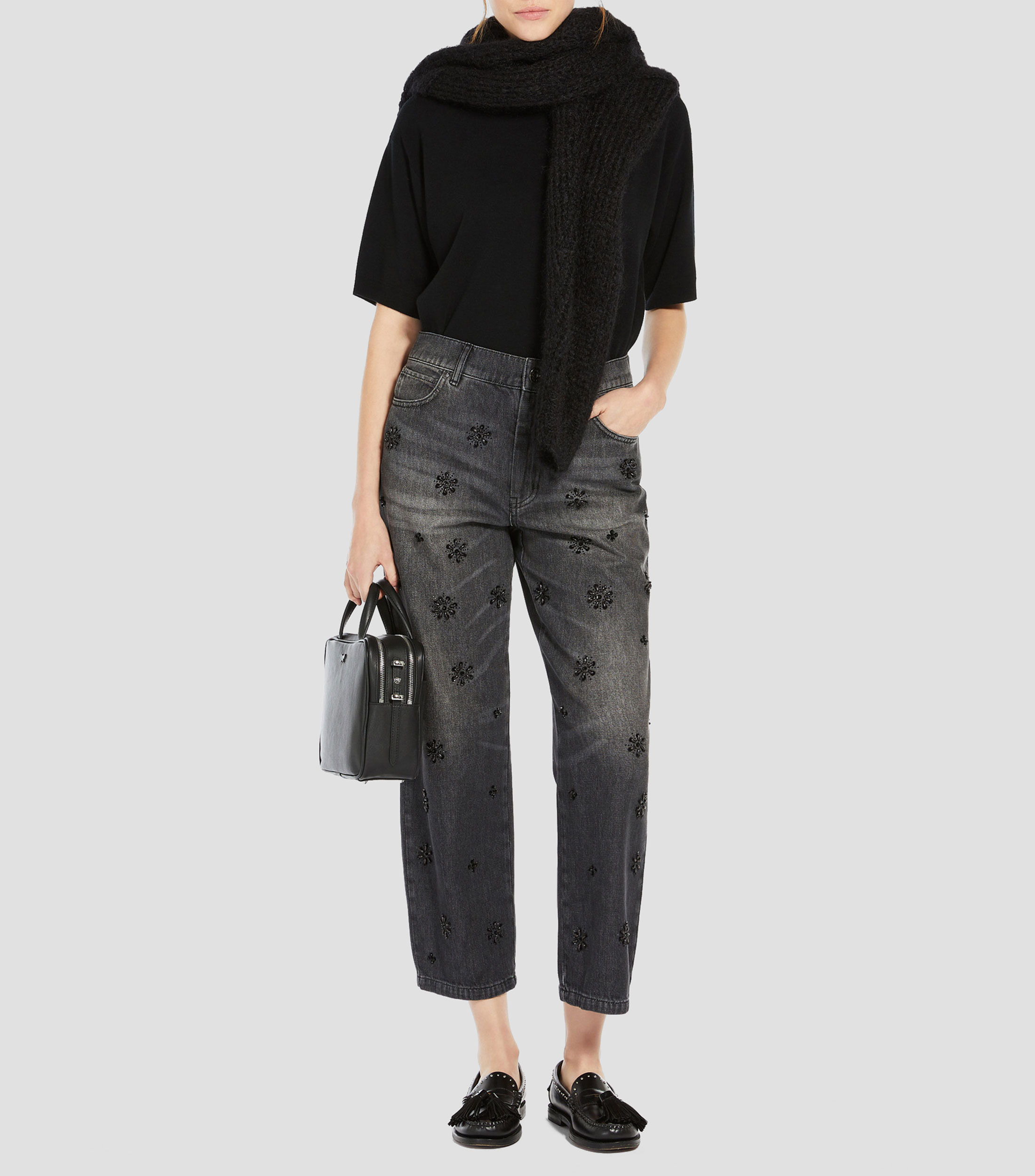 Jeans Manetta de corte recto Mujer