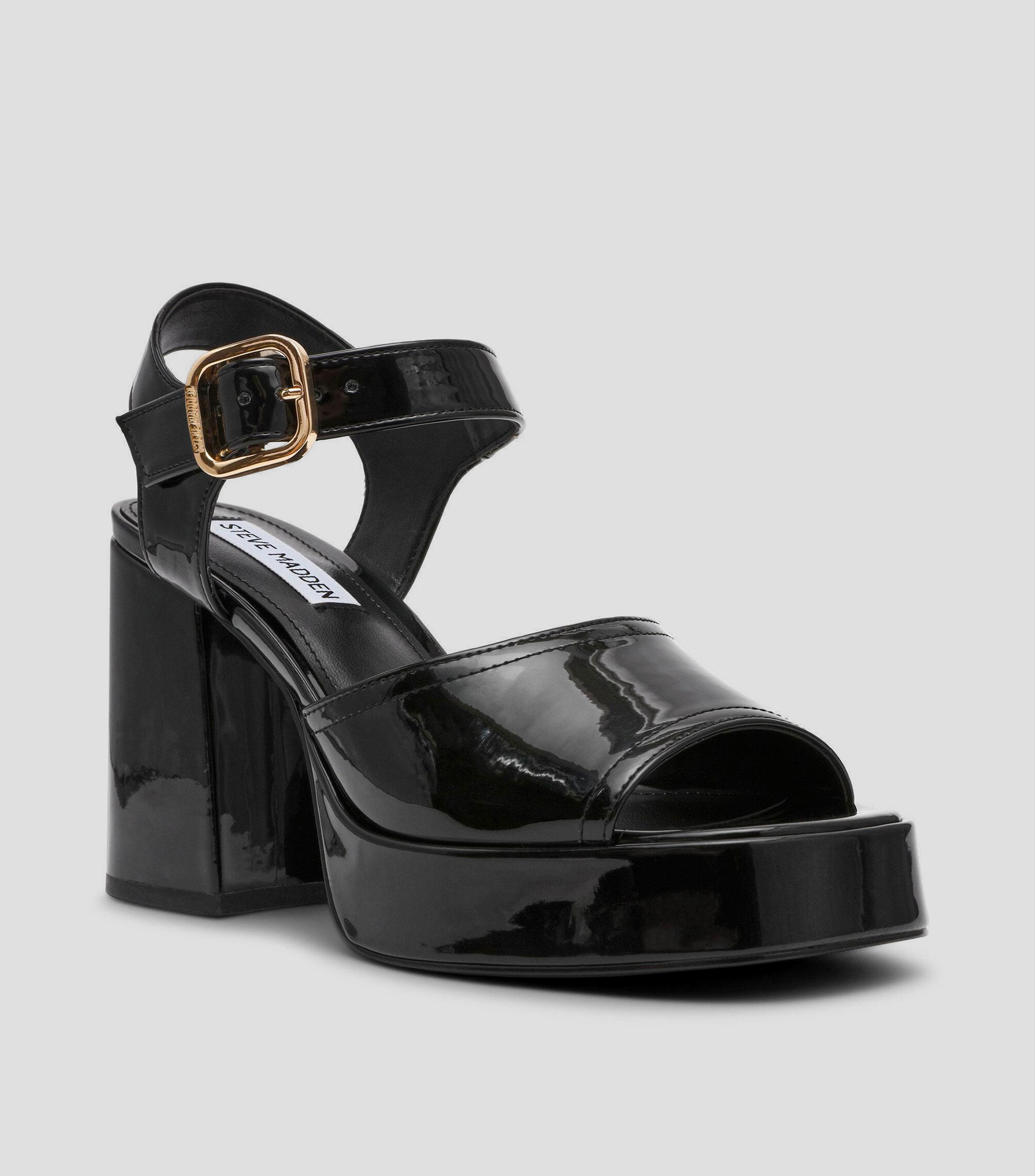 Sandalias con tacón alto cuadrado Soho Mujer